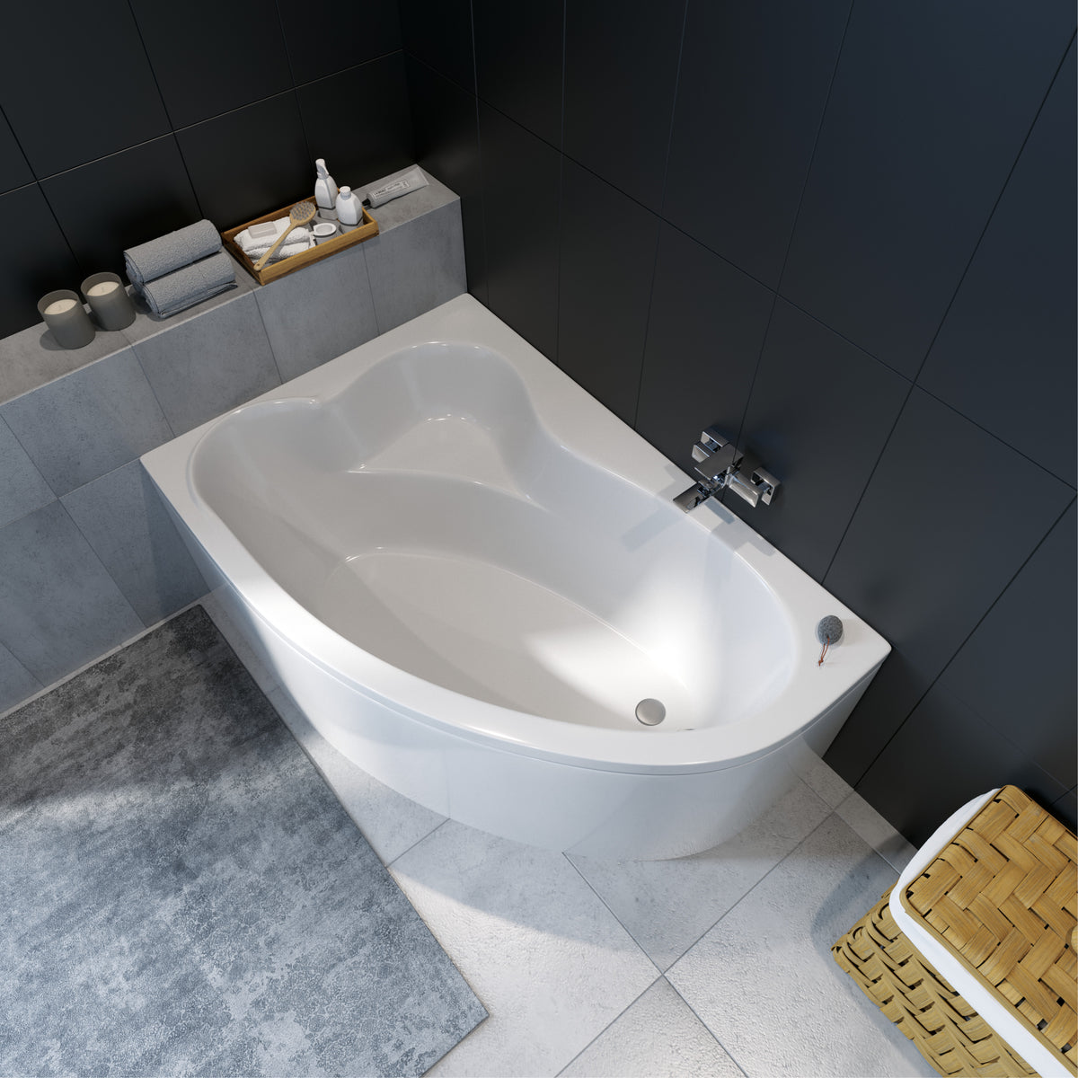 Bañera Nadine New 170x110 L