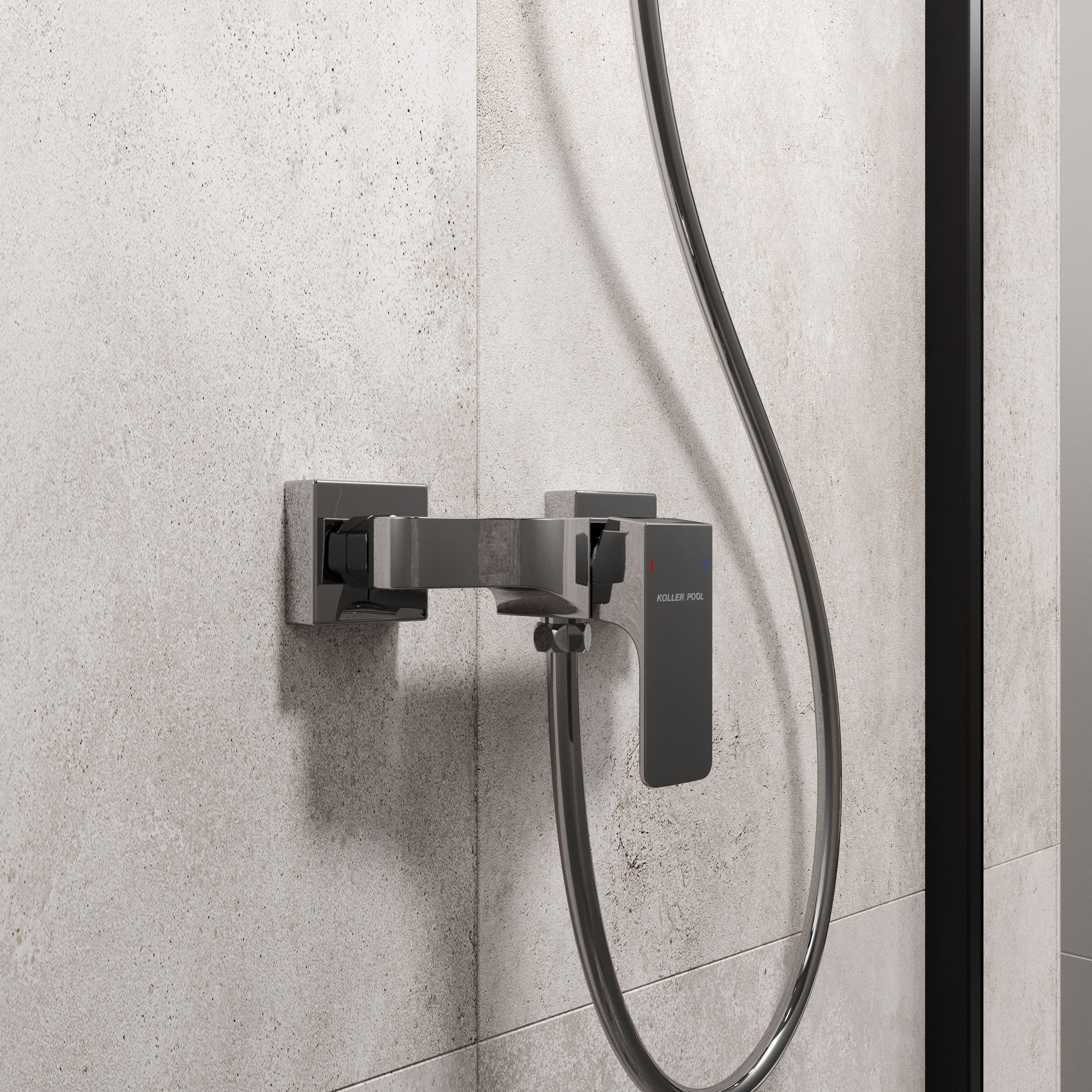 Neon Cube змішувач одноважелевий для душа 35 мм