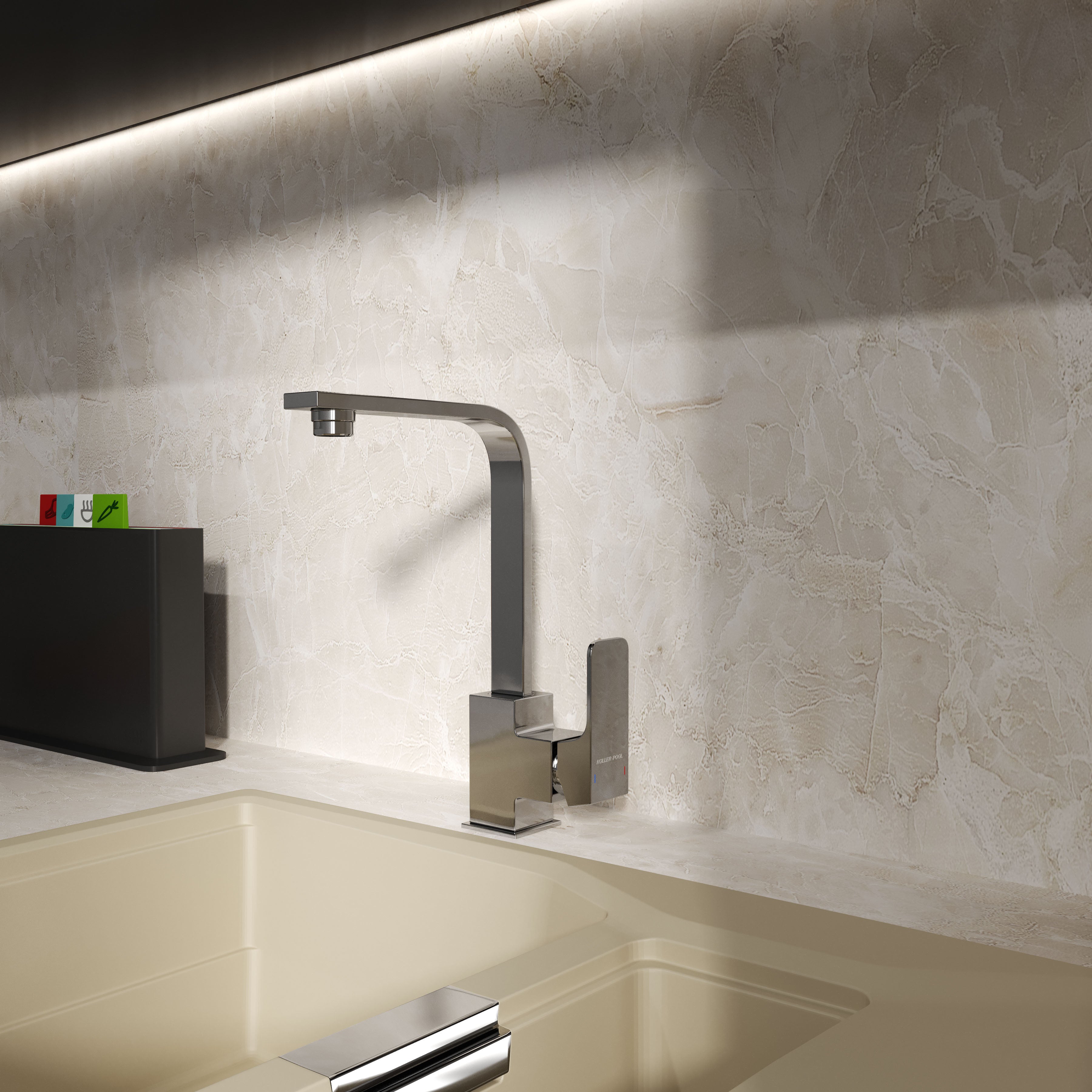 Neon Cube змішувач одноважелевий для мийки 35 мм