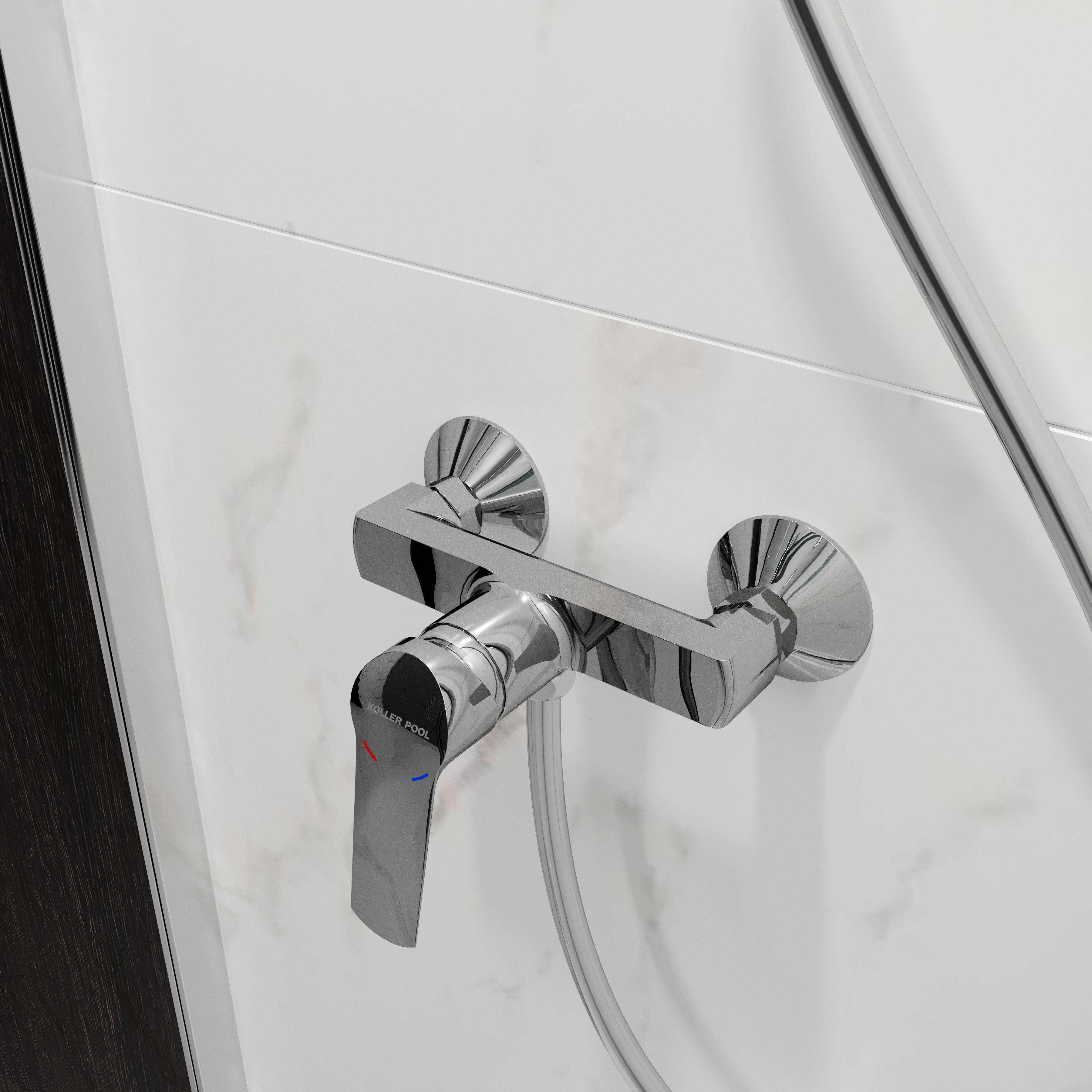 Twist змішувач одноважільний для душу 35 мм