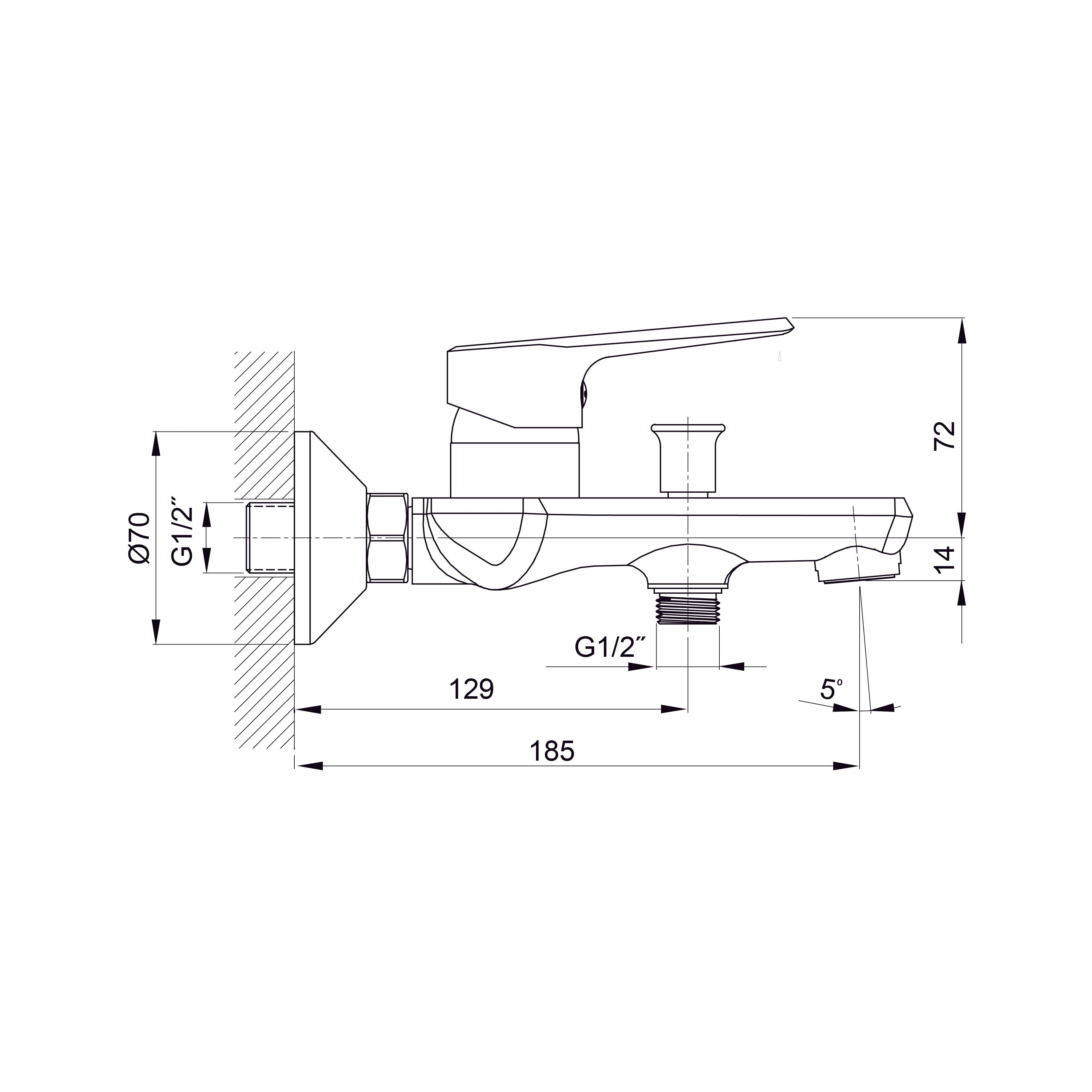 Edge vanová jednopáková baterie 35 mm