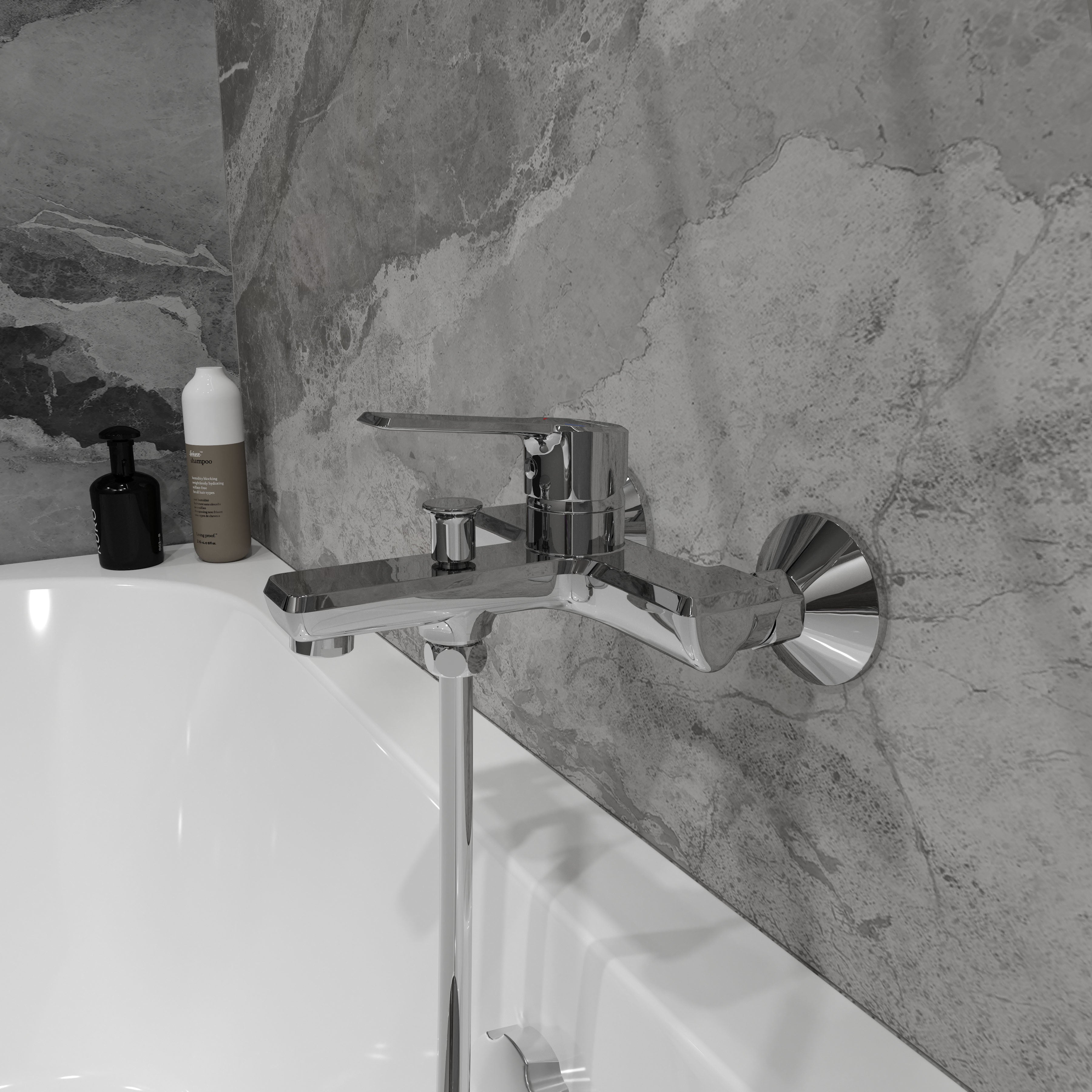 EDGE змішувач одноважільний для ванни 35 мм