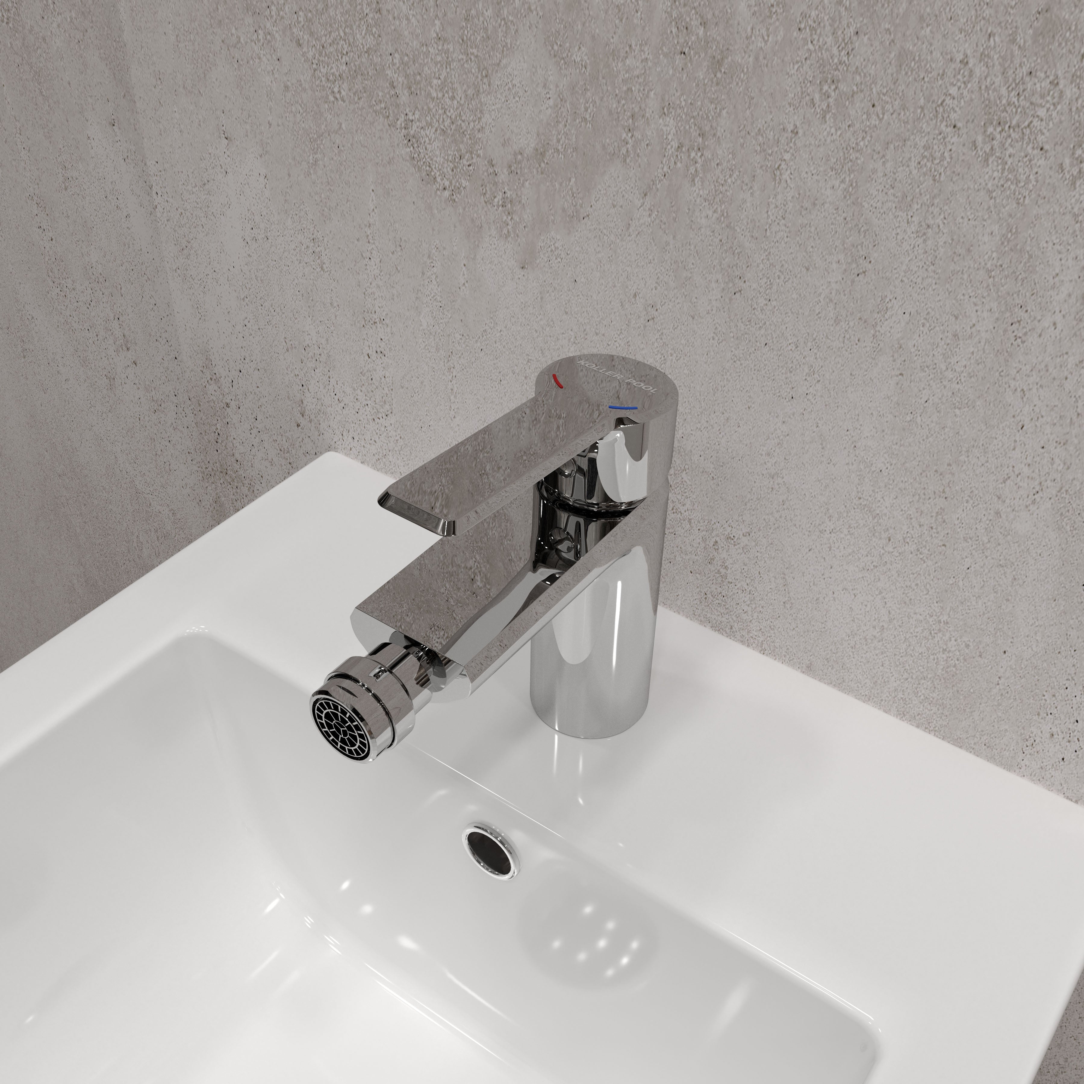 EDGE змішувач одноважільний для біде 35 мм