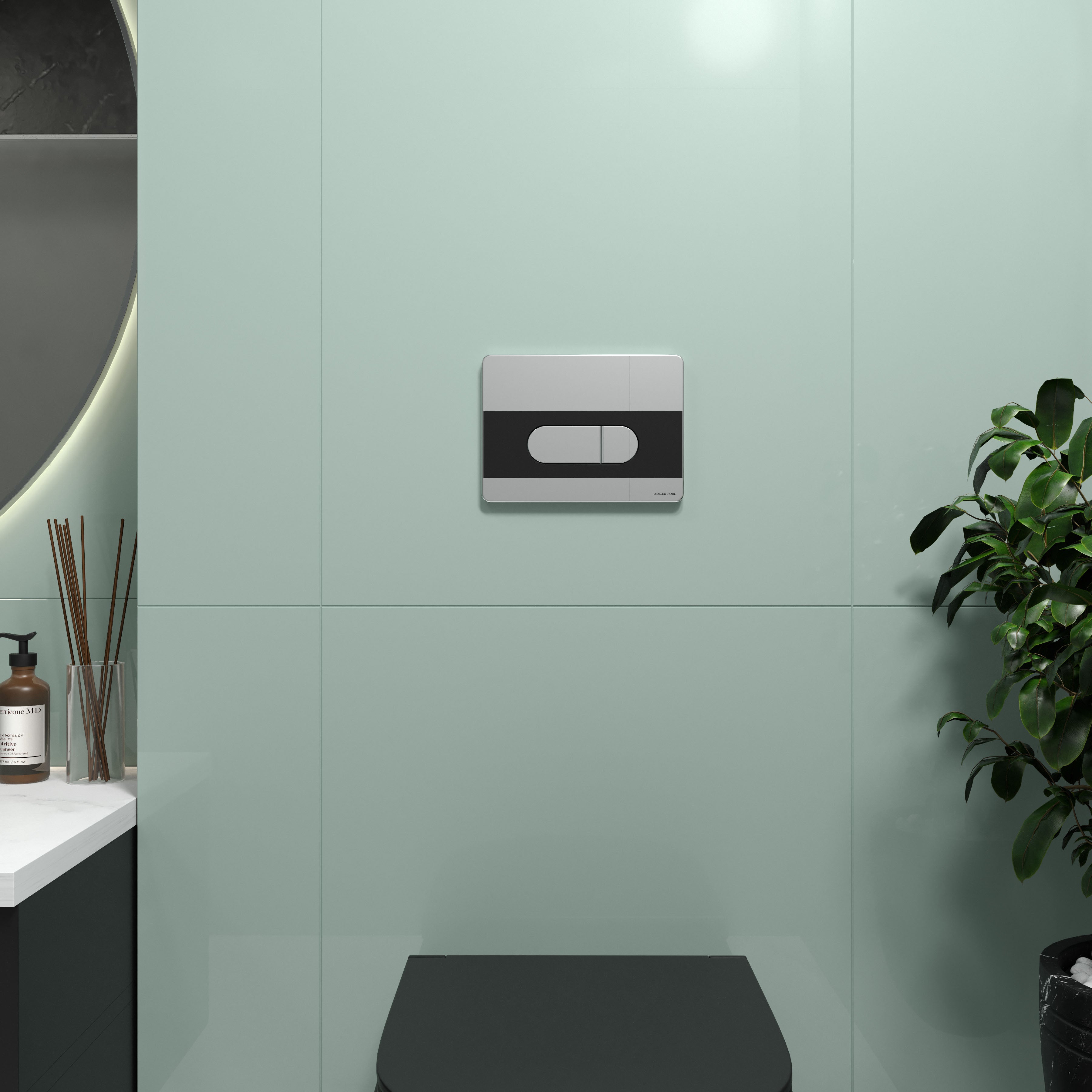 Orion панель змивання хром глянец