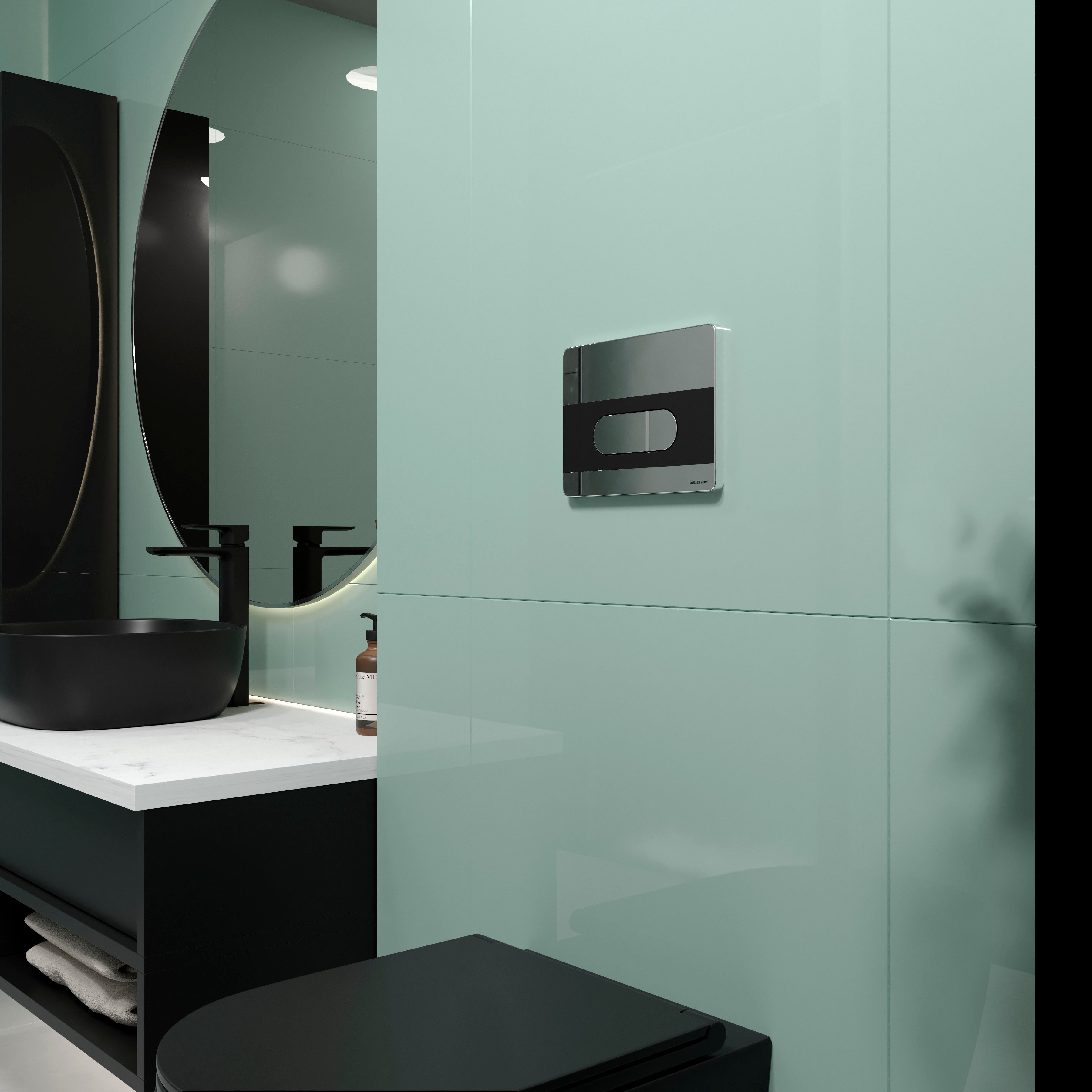 Orion панель змивання хром глянец