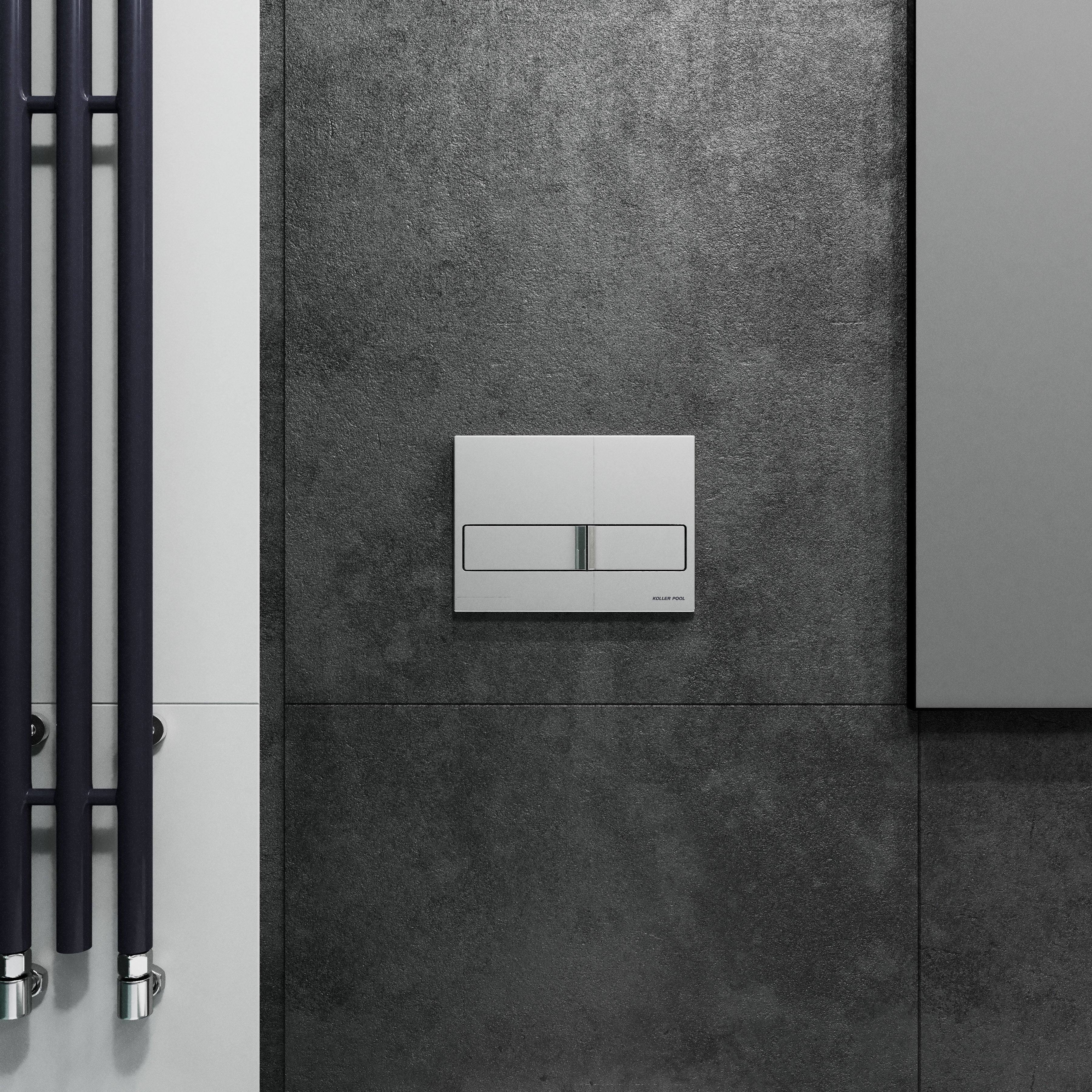 Neon панель змивання хром глянец