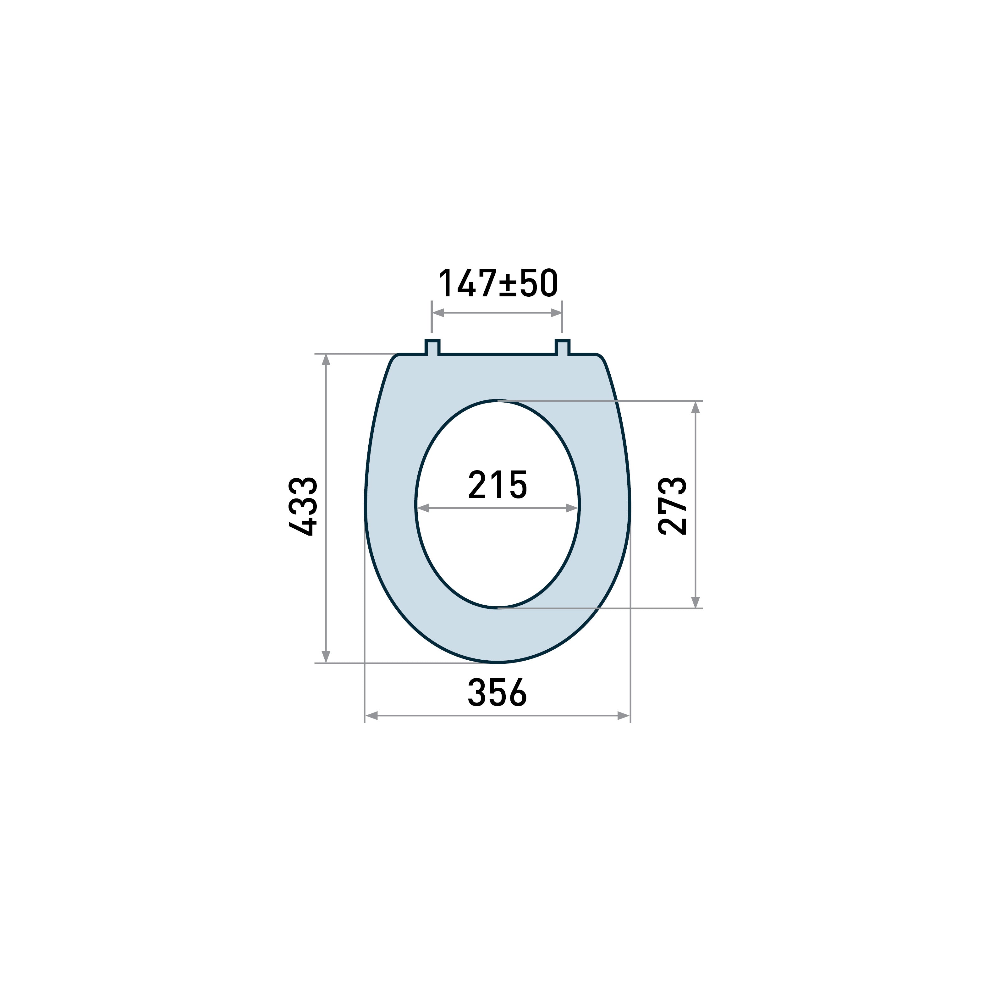 Style M C9 asiento de inodoro
