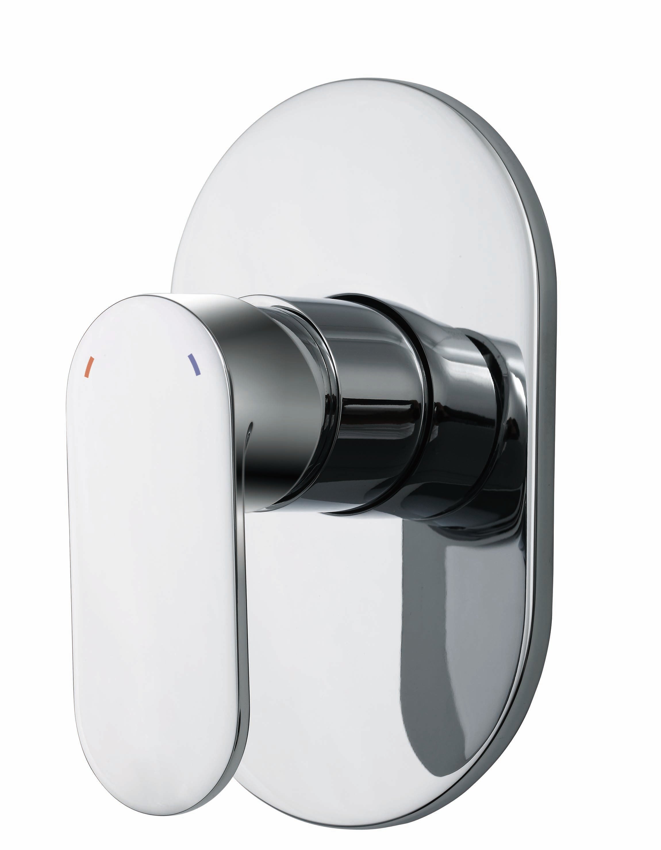 Round Arc змішувач для душу прихованного монтажу