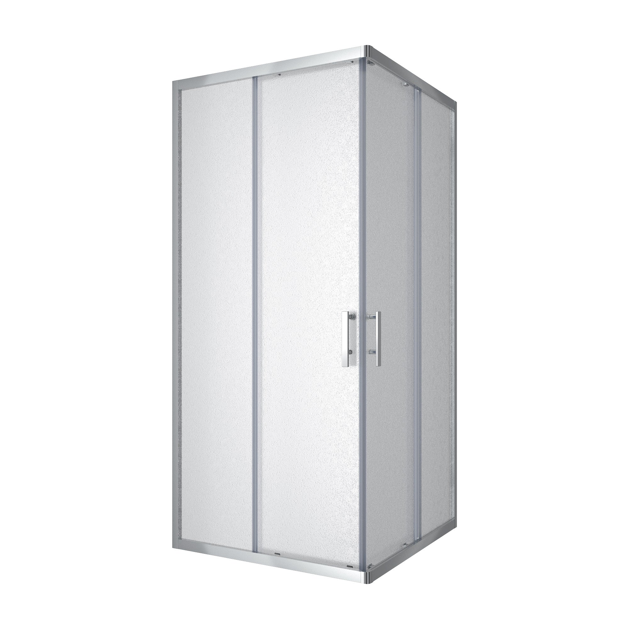 G90SG Душова кабіна GRACE квадратна 900x900x1900 мм скло grape