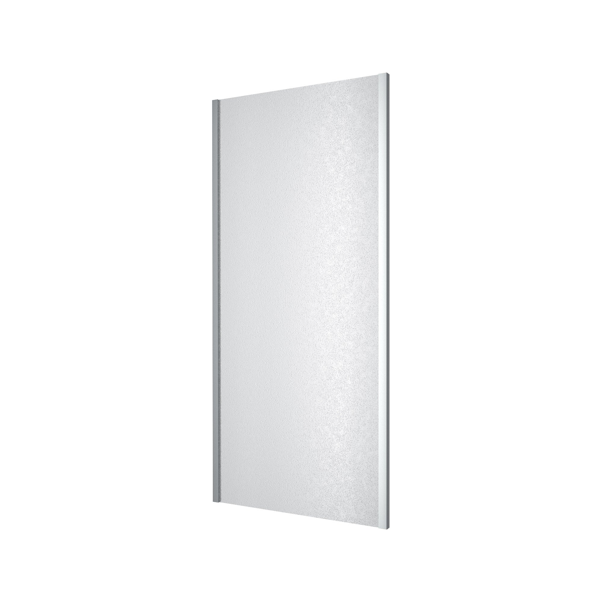S90G Fixed side panel 900x1900 mm, grape glass