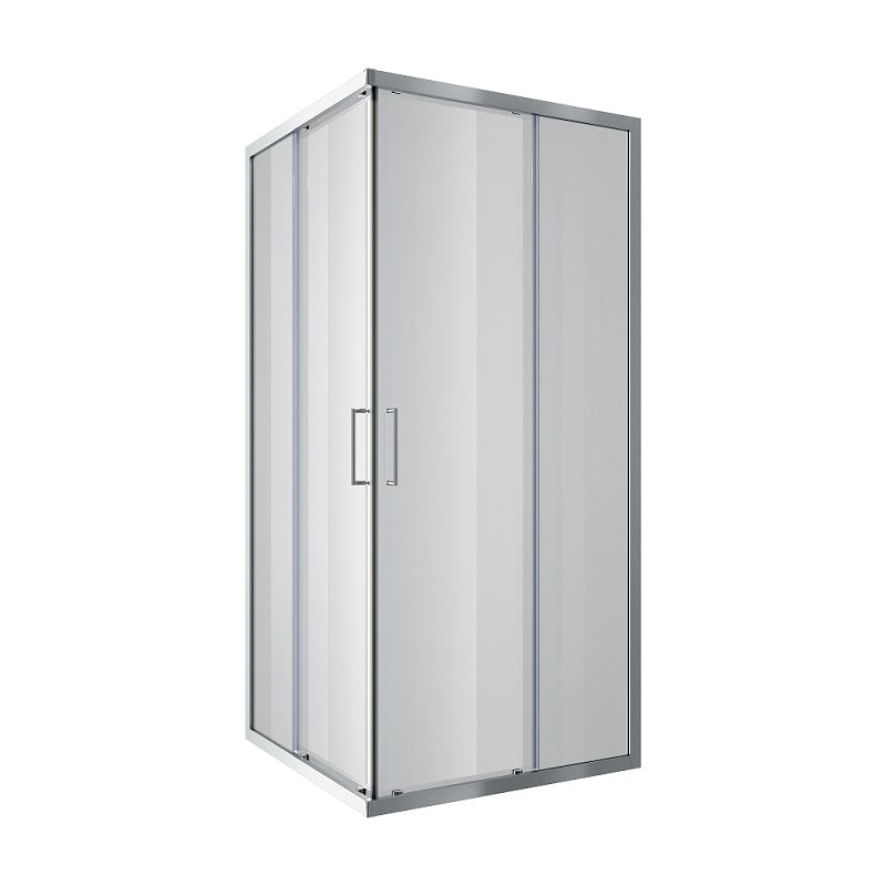 S90SC Style square shower enclosure 900x900x1900 mm, clear glass