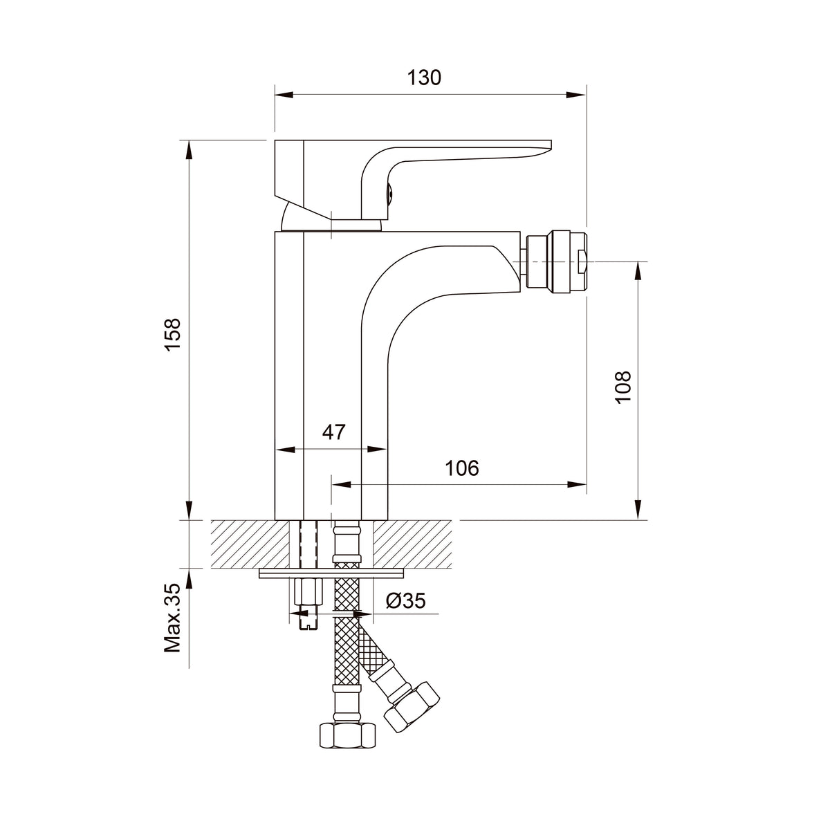 Trend bidet faucet