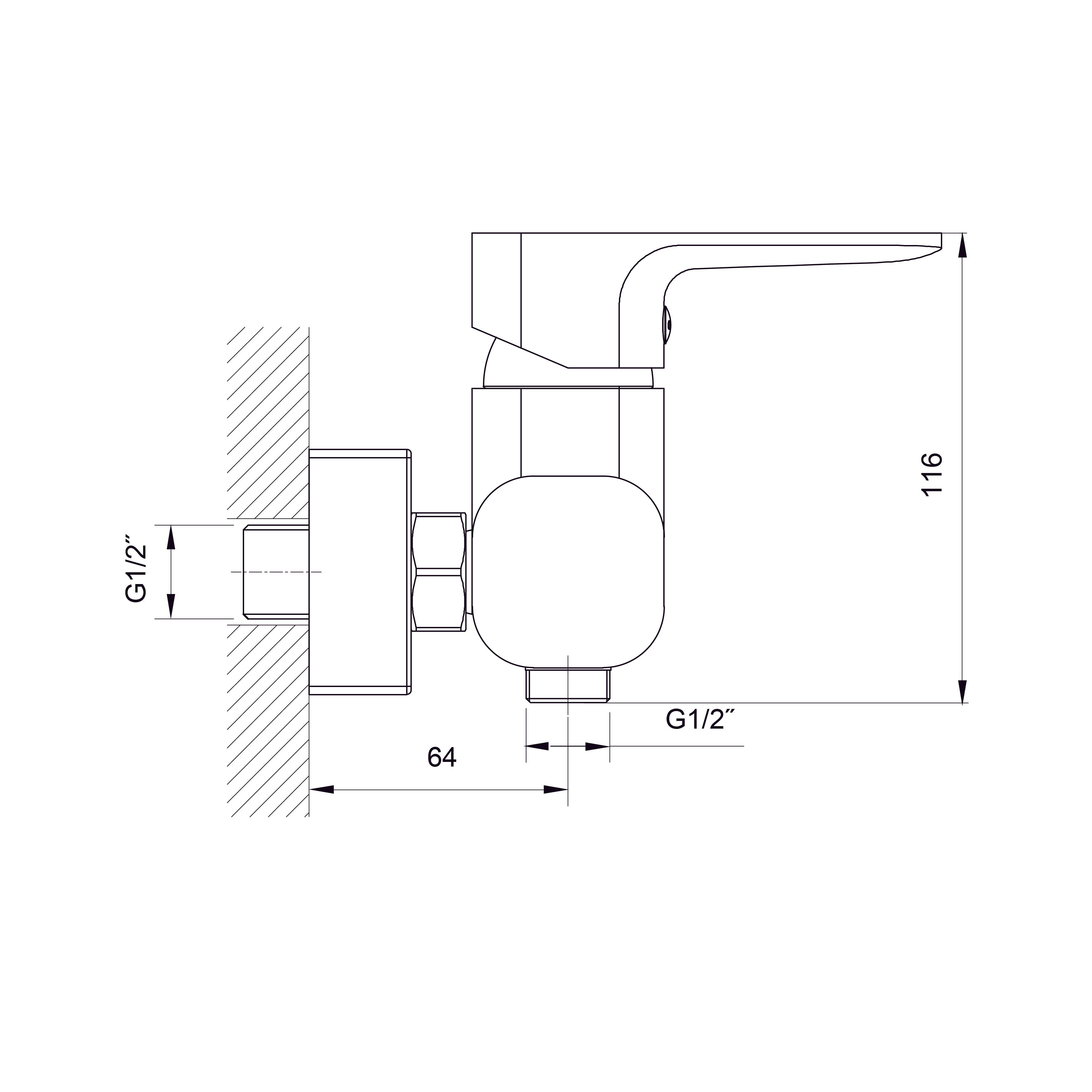 Trend змішувач для душа