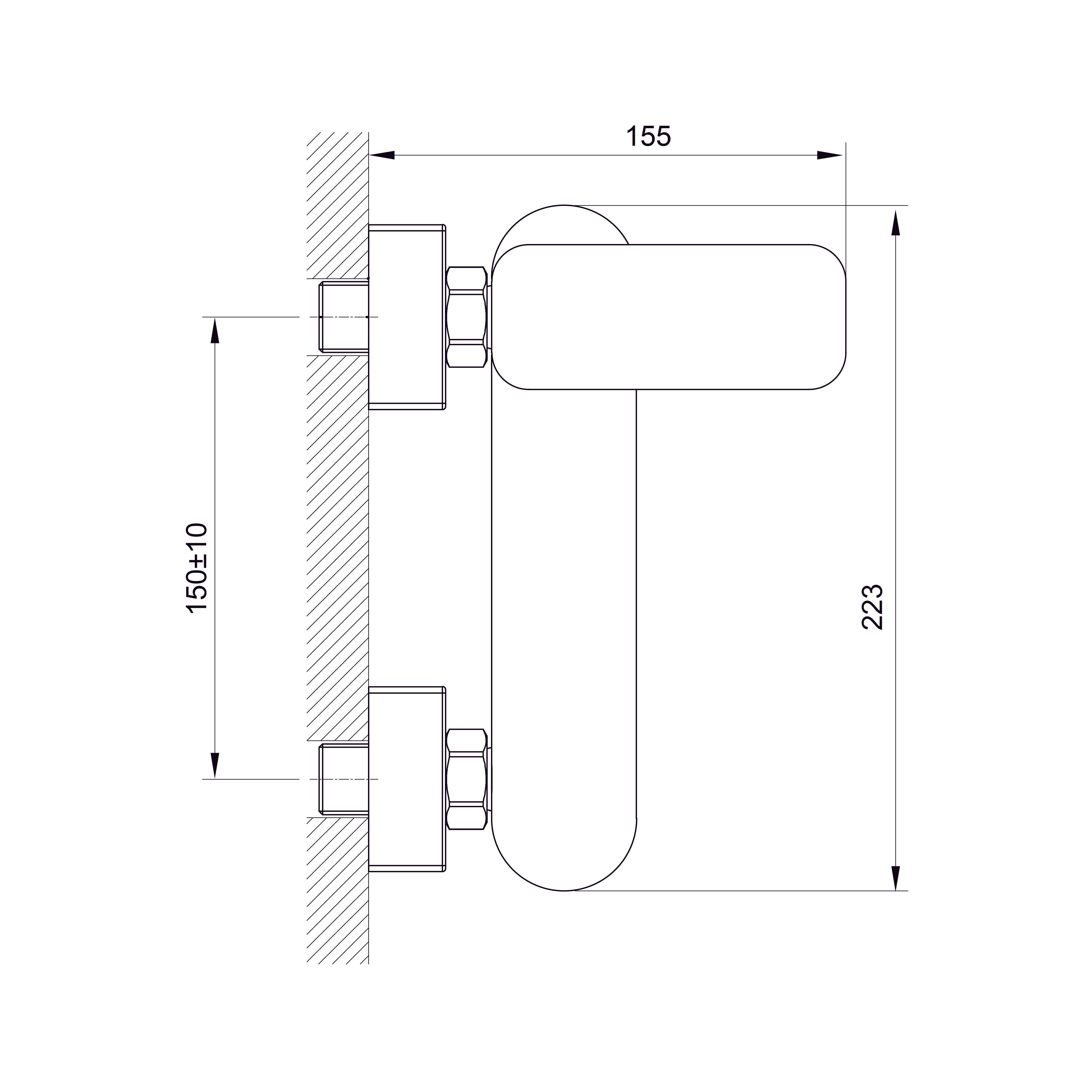 Trend змішувач для душа