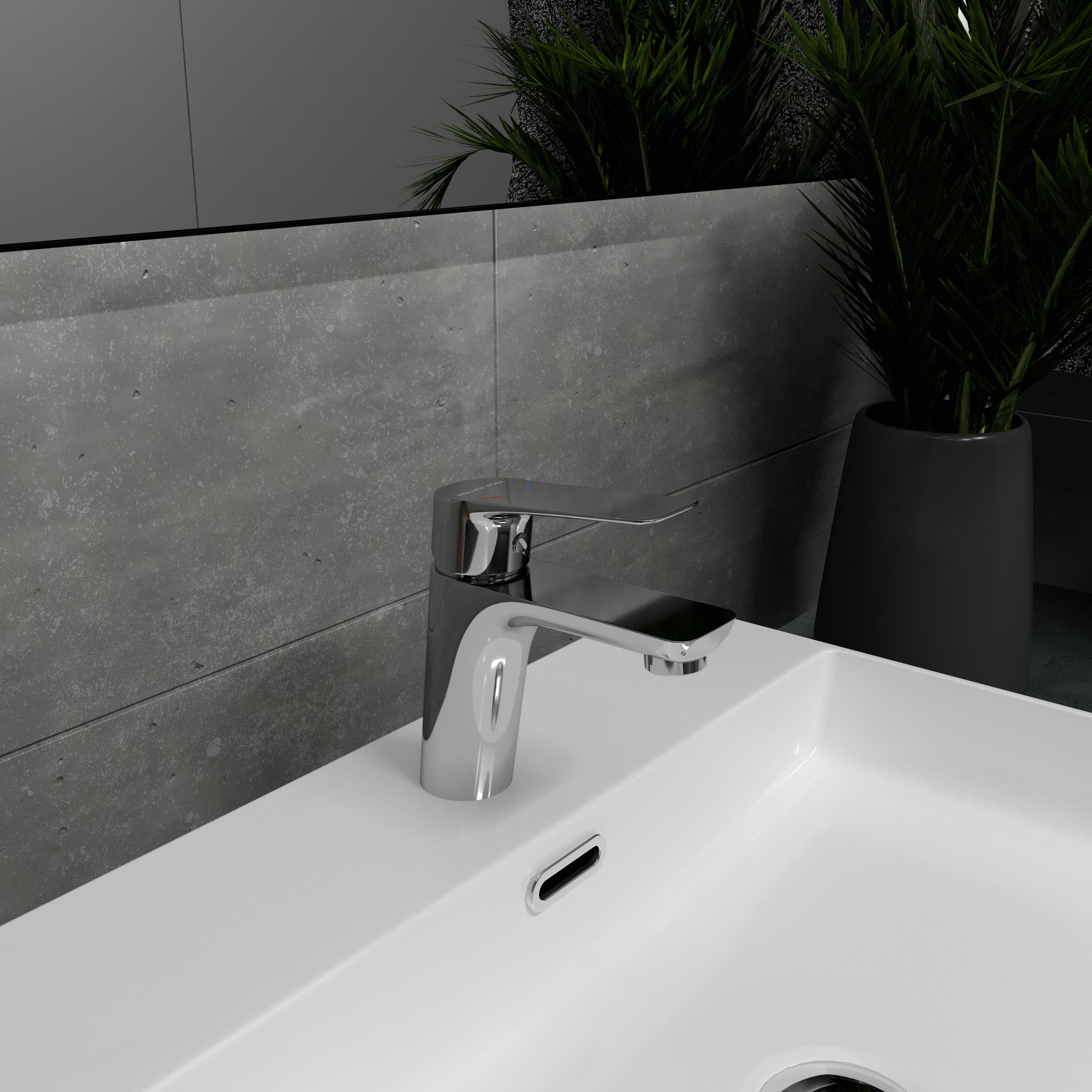 Kvadro Start grifo para lavabo