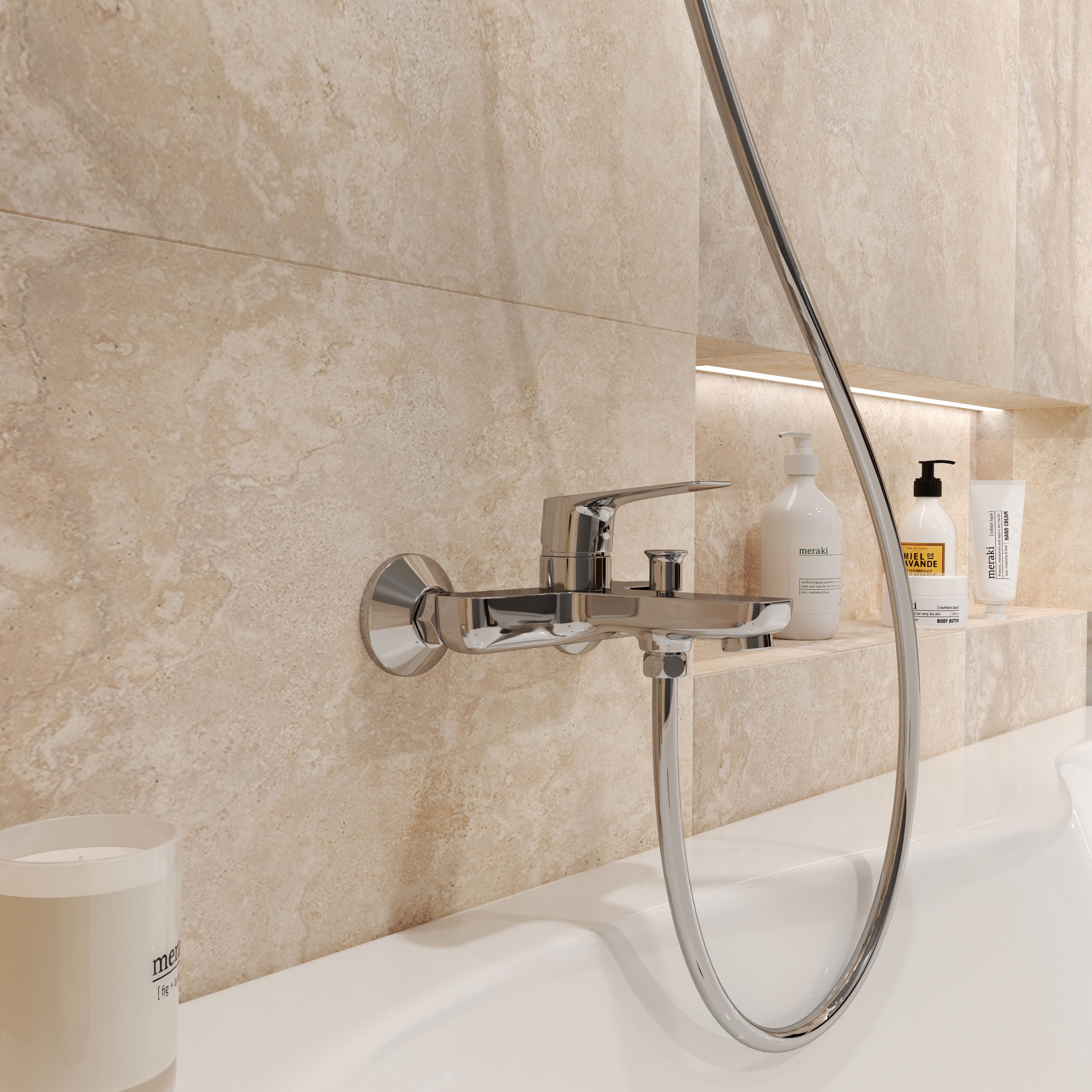 Kvadro Start змішувач для ванни