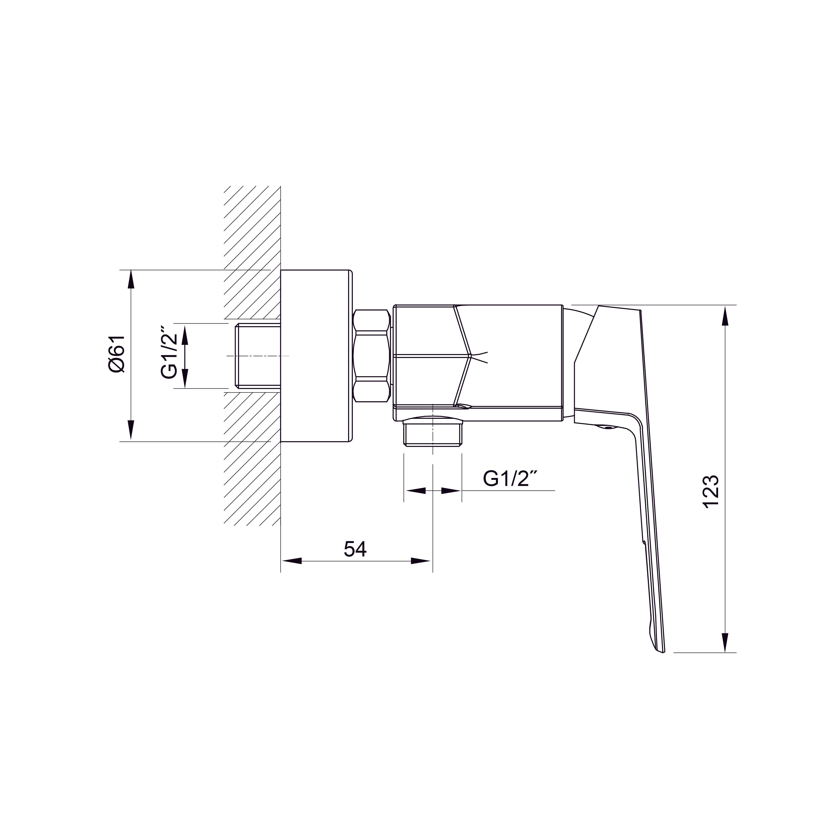 Grace sprchová baterie