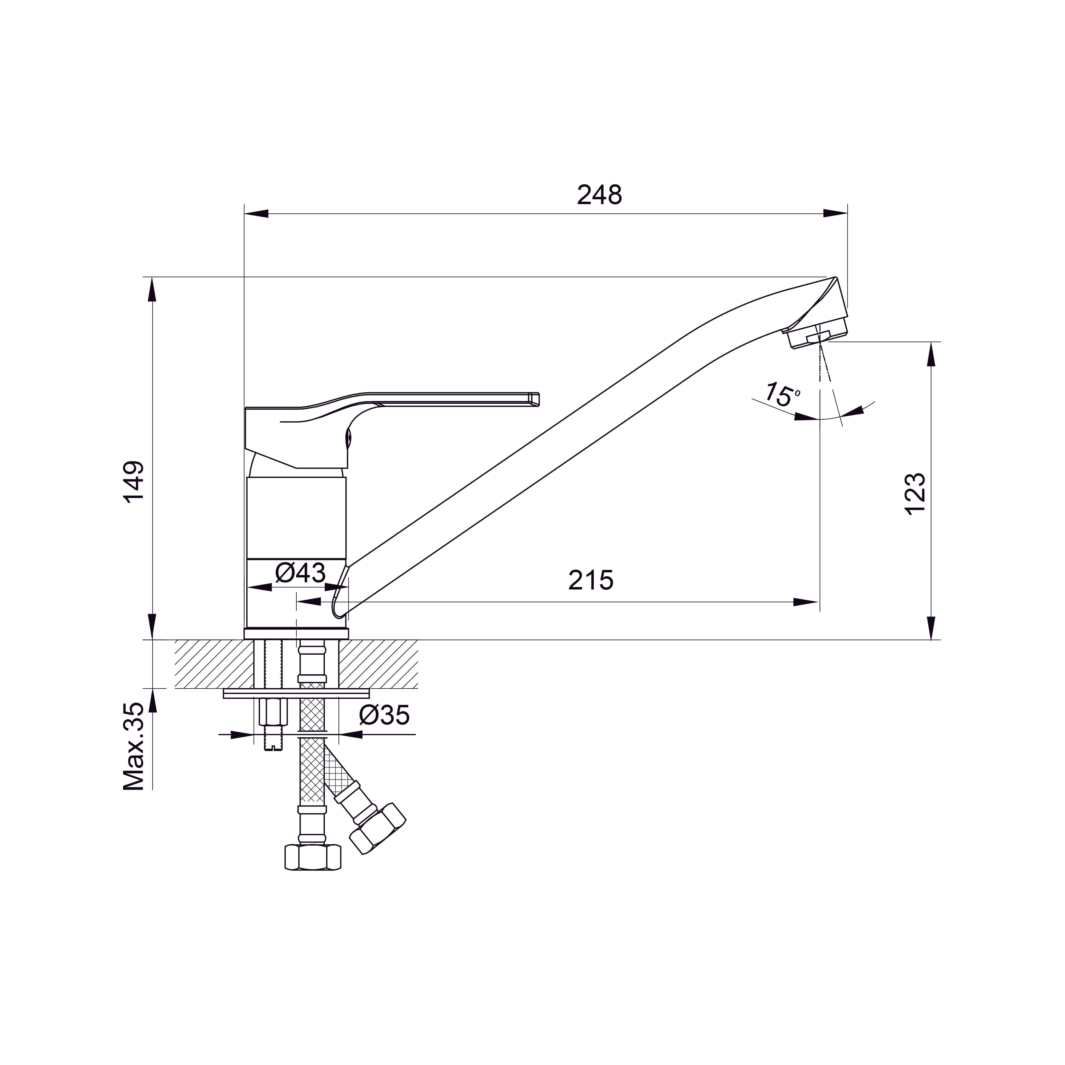 Stream Küchenarmatur