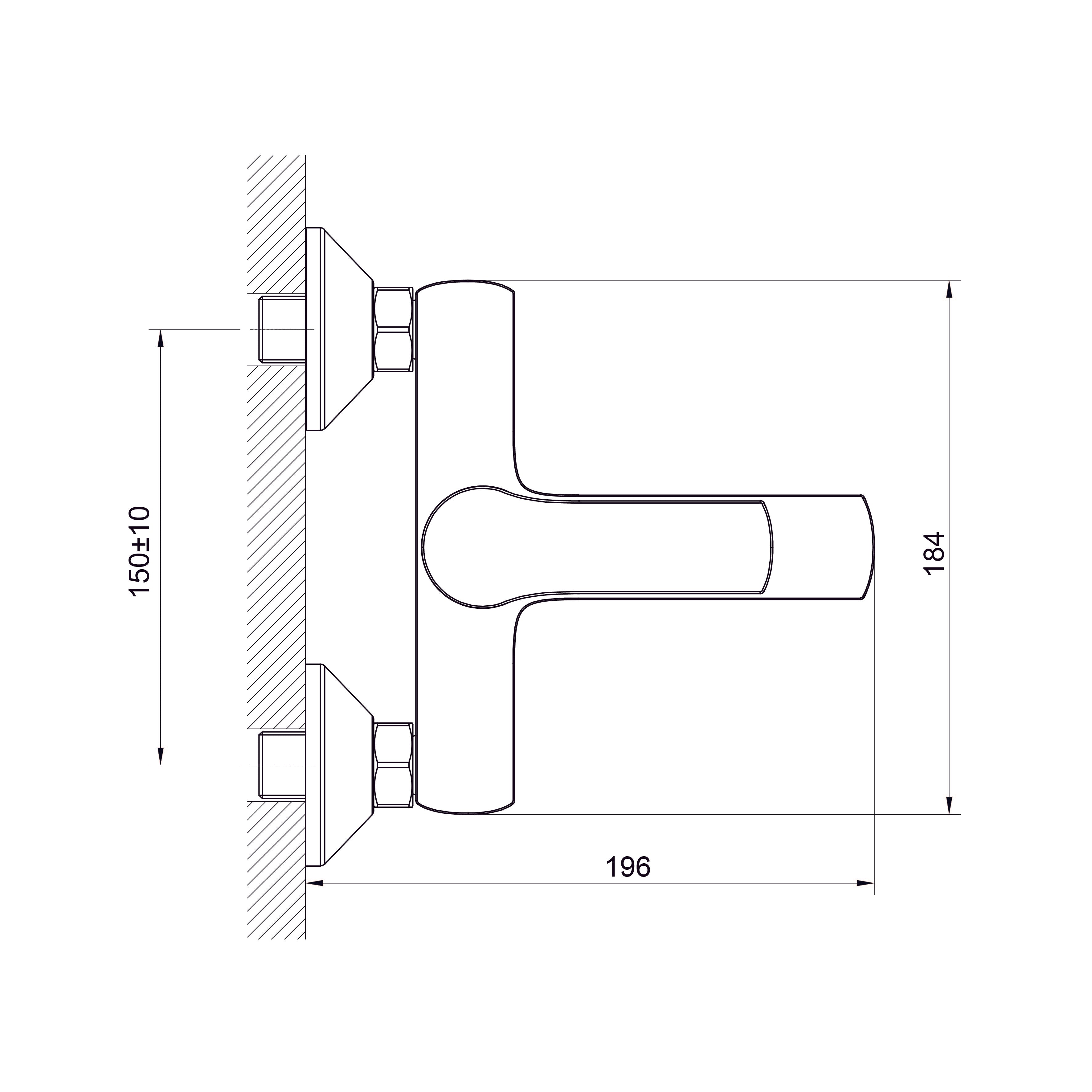 Stream Badewannenarmatur