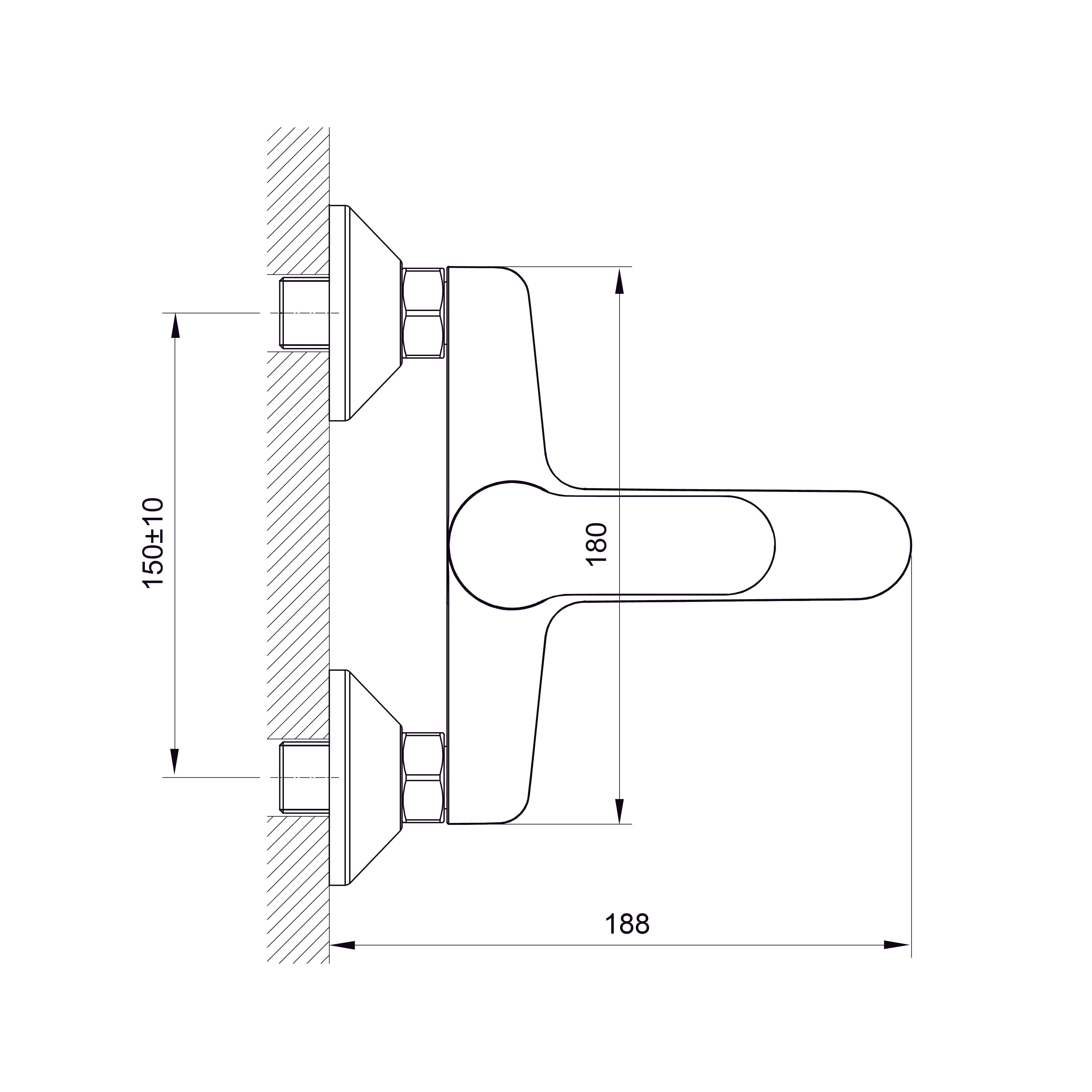 Line grifo para bañera