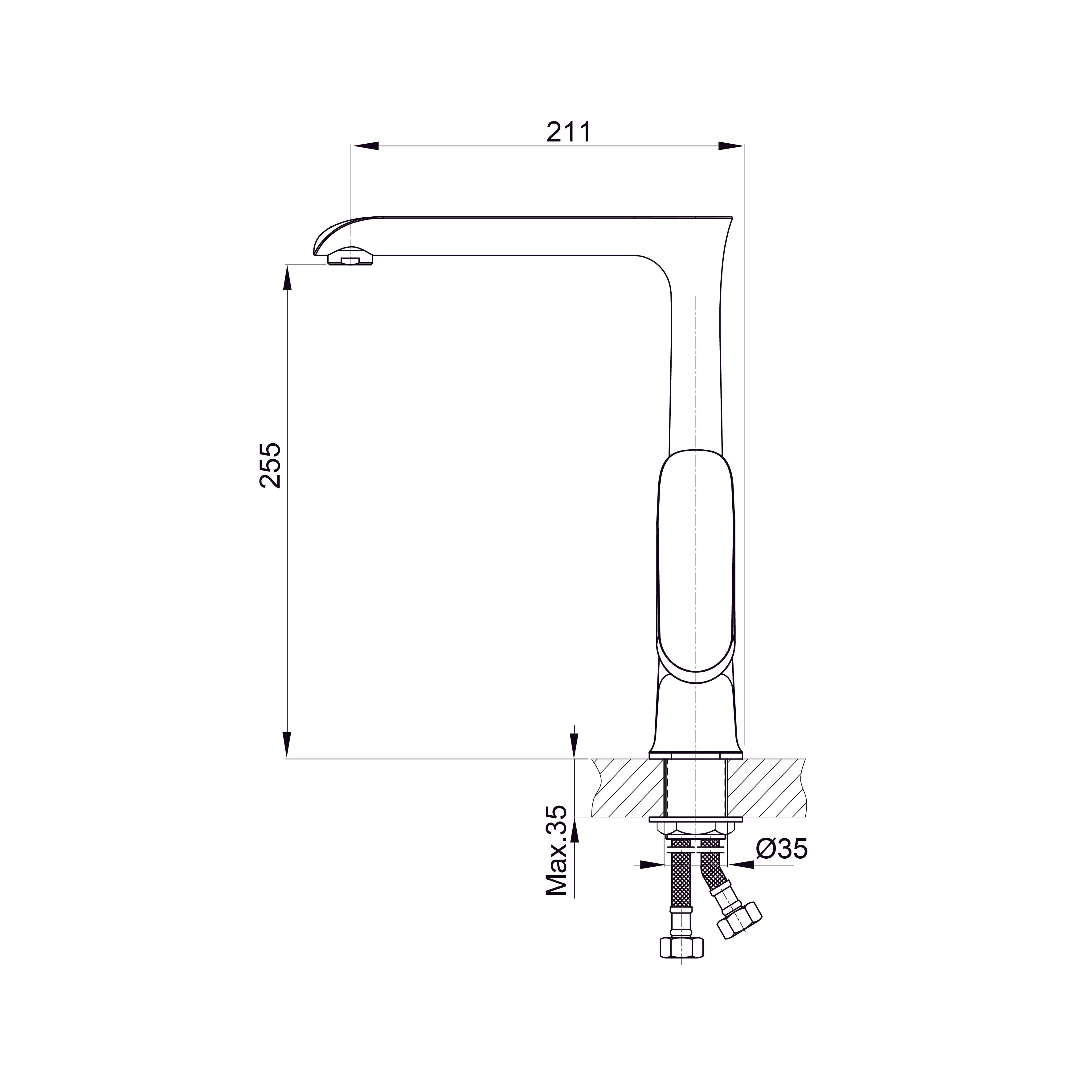AQUA змішувач для кухні