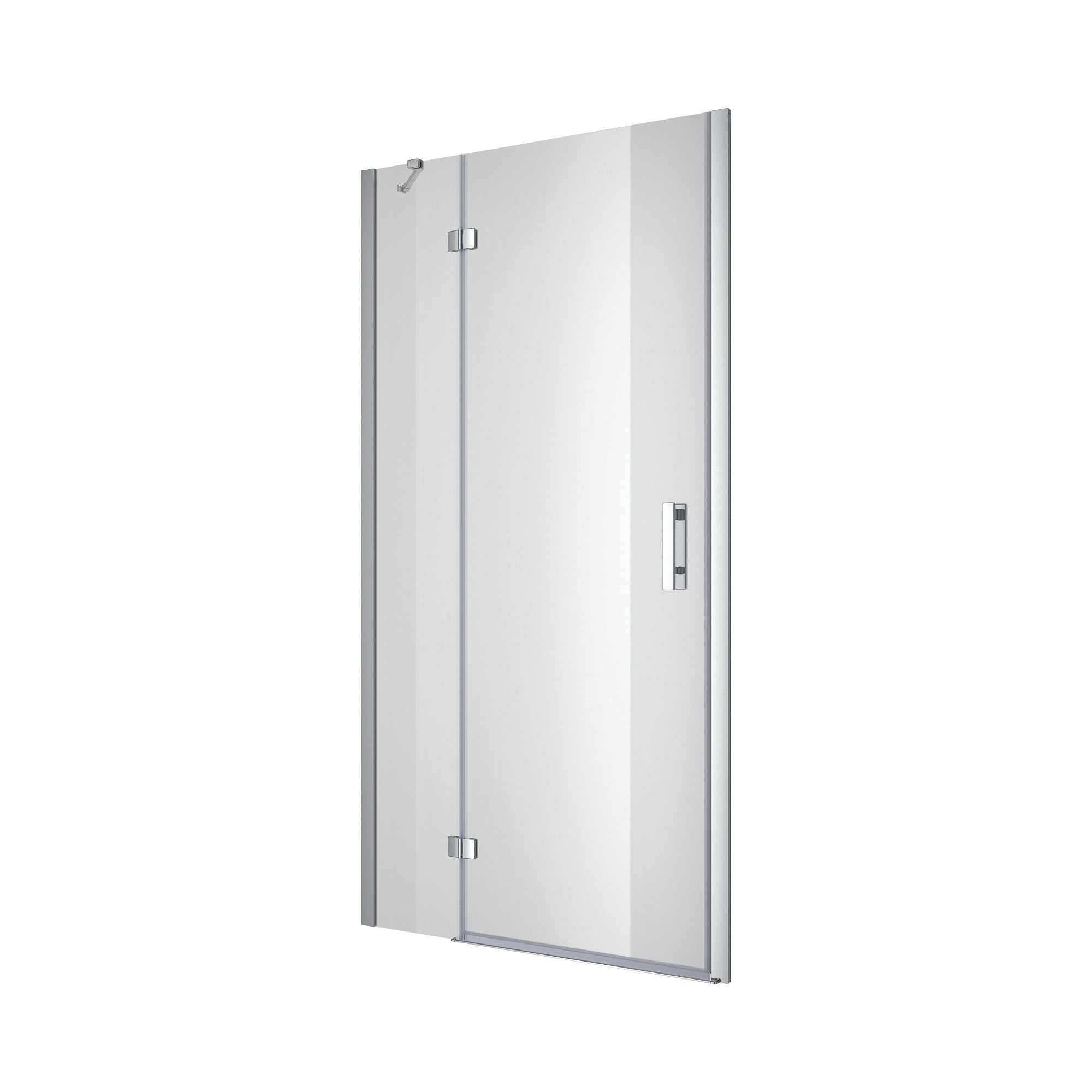 K100DC Душові двері KVADRO 1000х1950 мм Chrome Clear