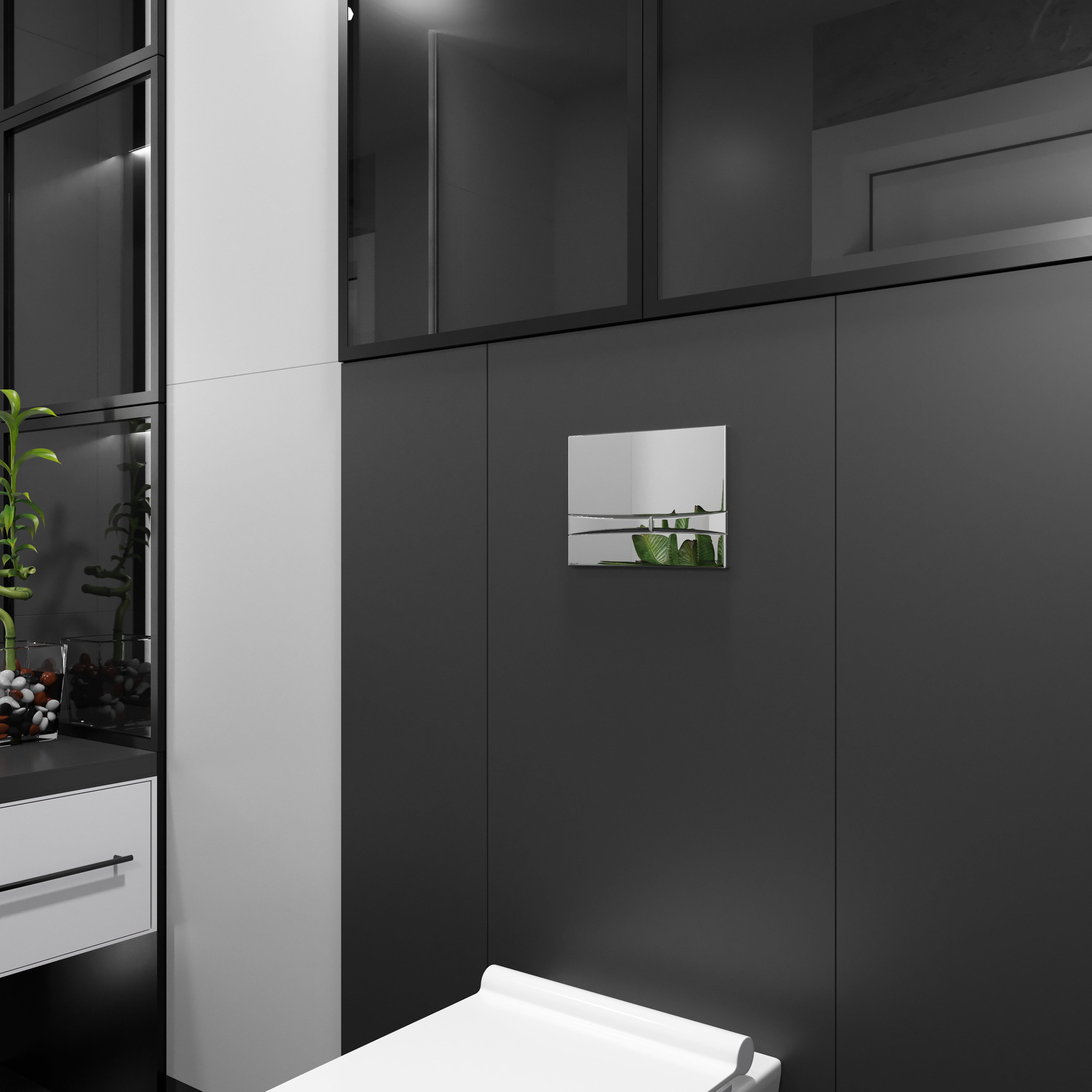 Integro Cosmo панель змиву хром глянсовий