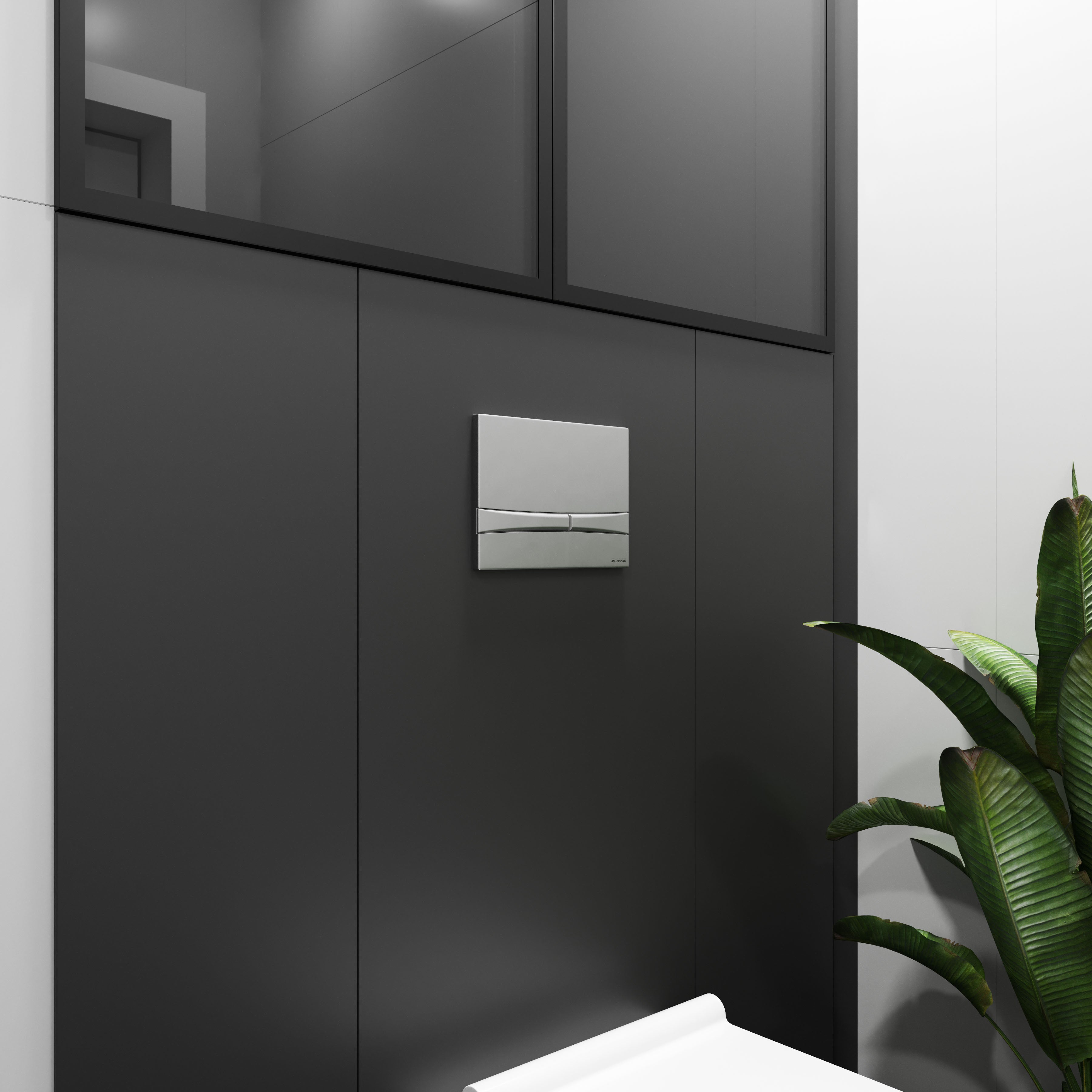 Integro Cosmo панель змиву хром матовий