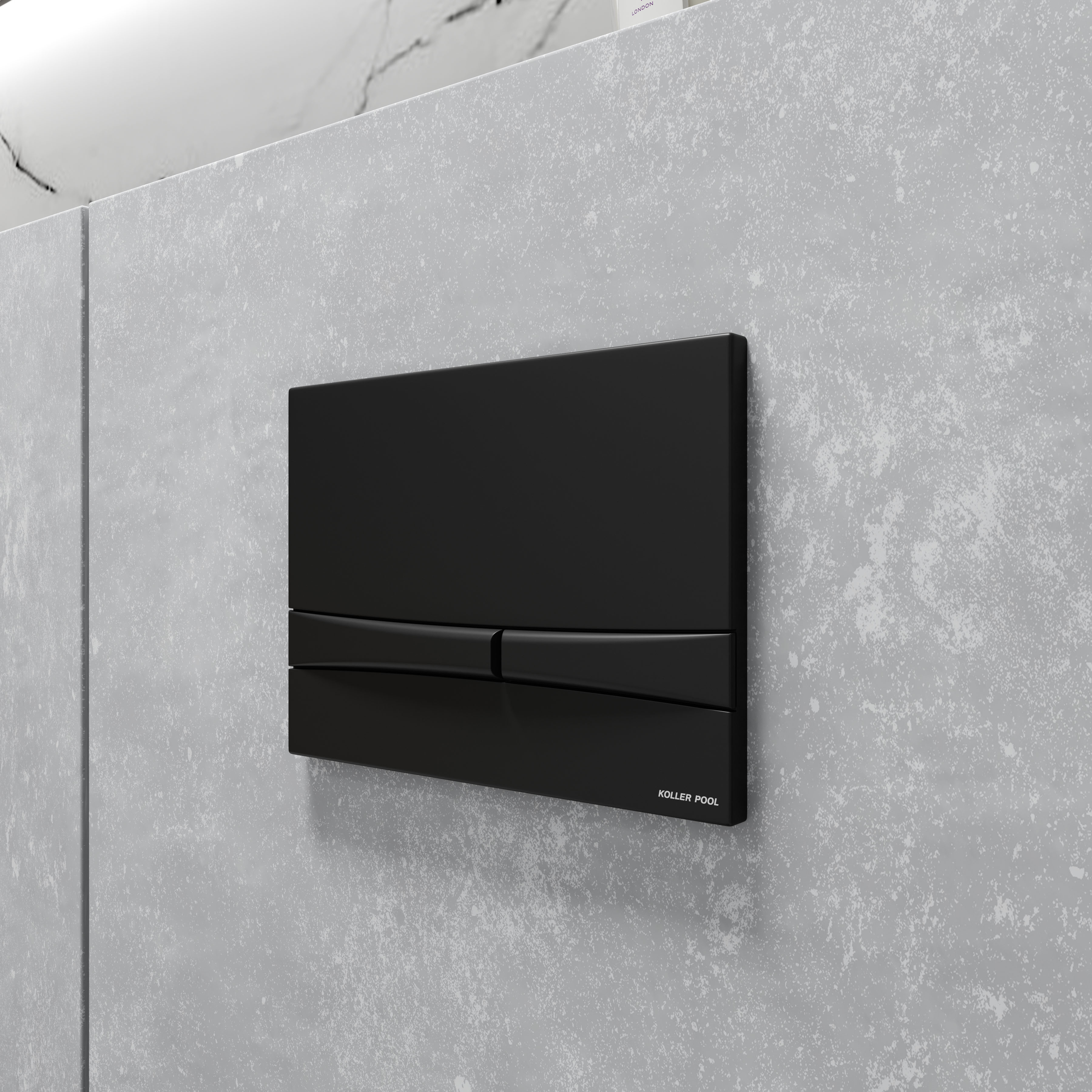 Integro Cosmo панель змиву чорний матовий