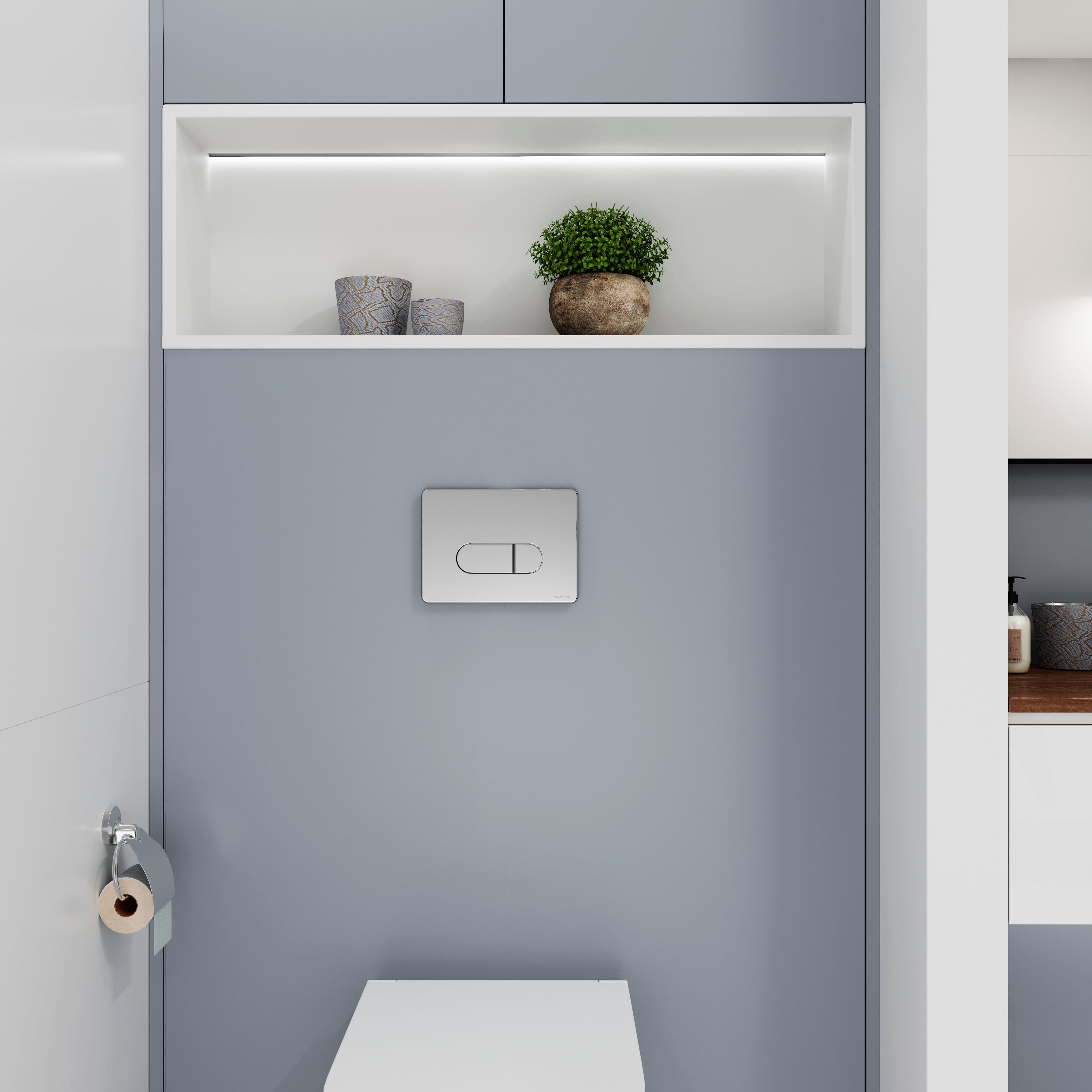 Orion Cosmo панель змиву хром глянсовий