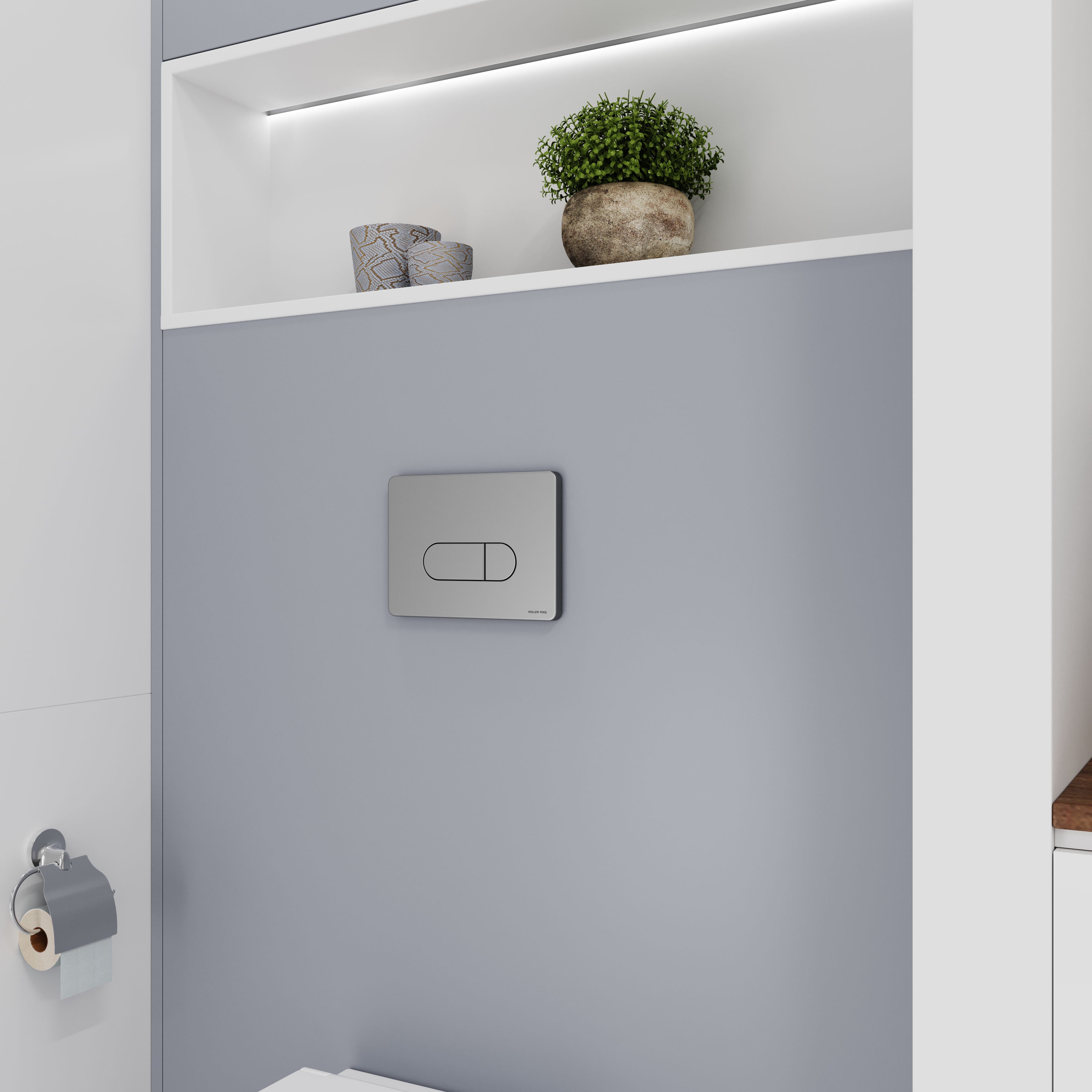 Orion Cosmo панель змиву хром матовий