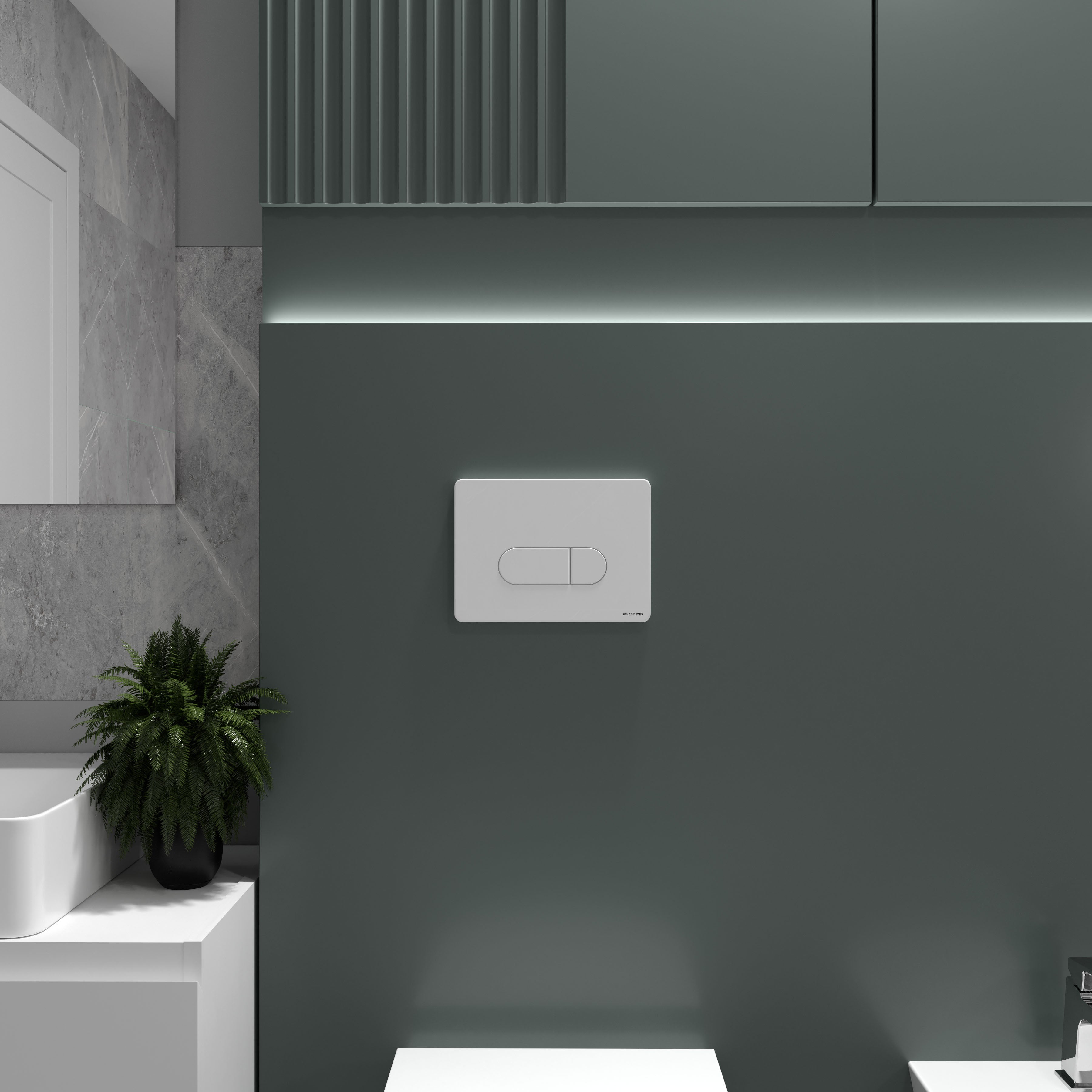 Orion Cosmo панель змиву білий