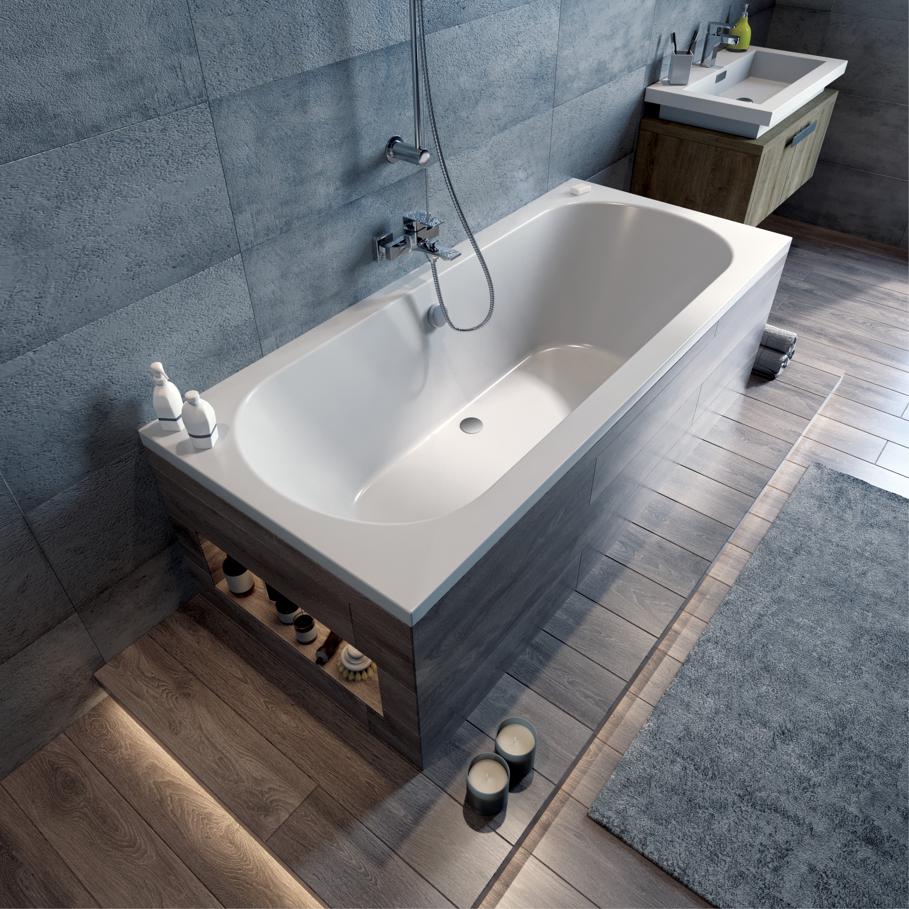 Bathtub Dakota Double 180x80