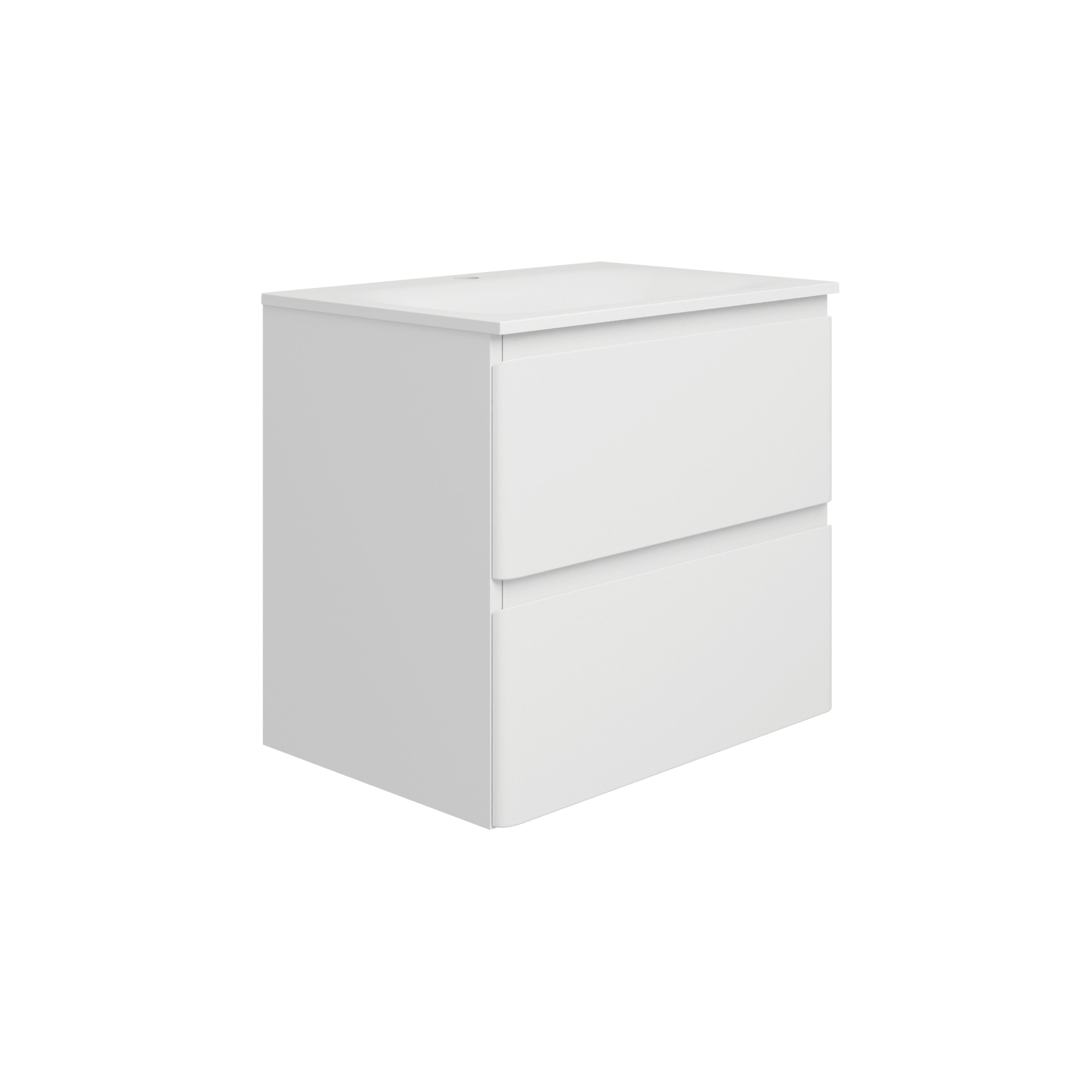 Konzolová skříňka bílá s umyvadlem Trend 60 cm