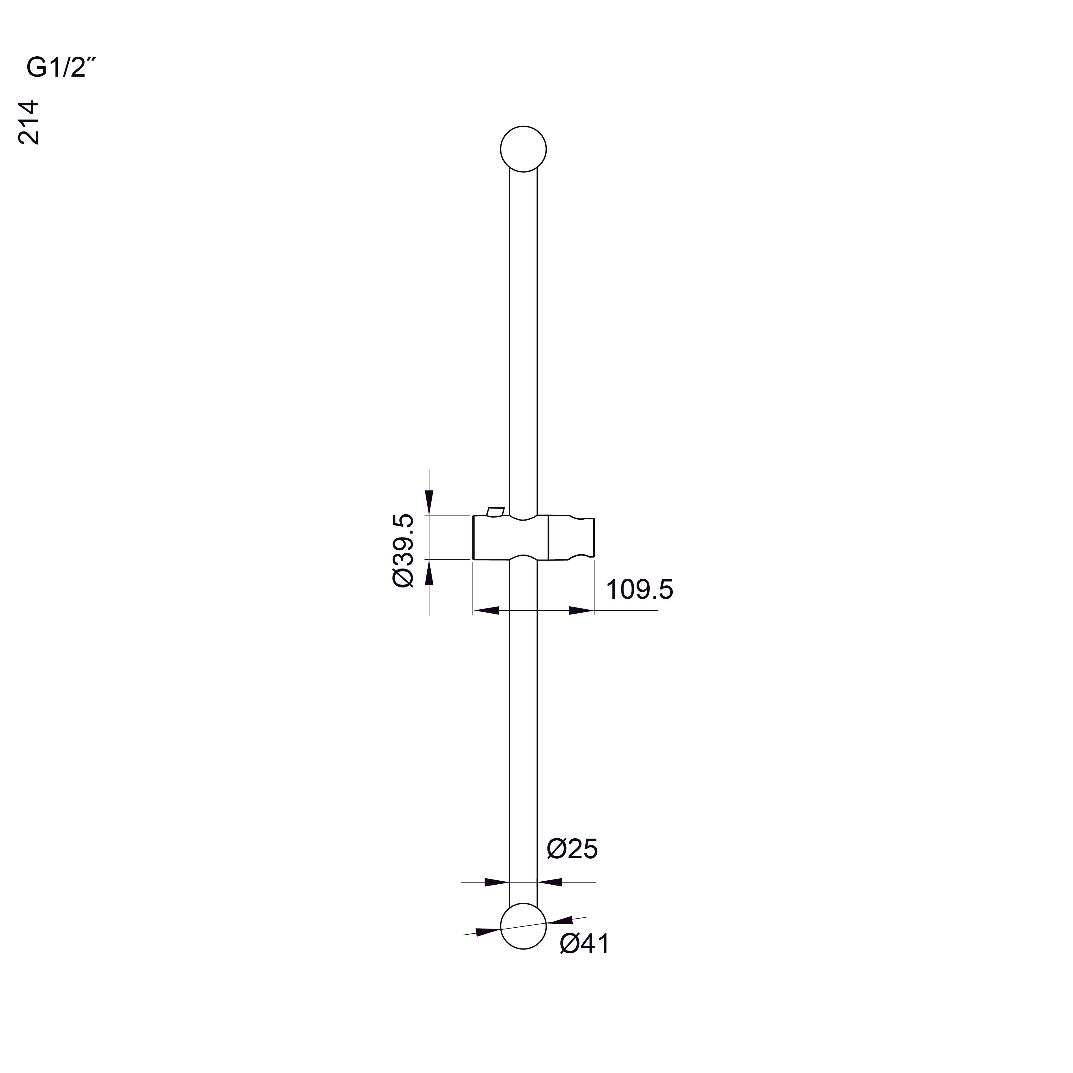 Trend душовий гарнітур 3 режими, шланг 1500 мм