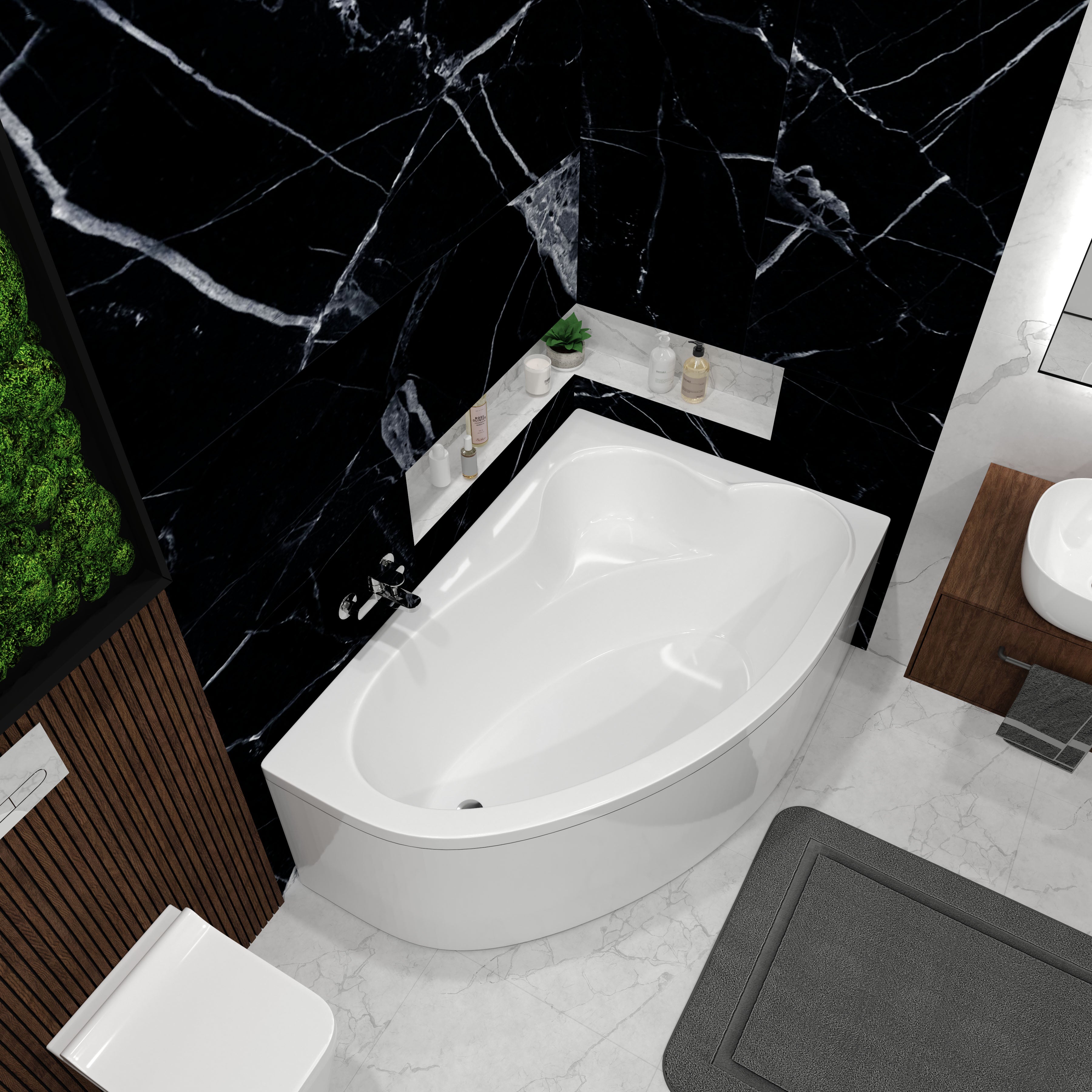 Bathtub Nadine New 170x110 L
