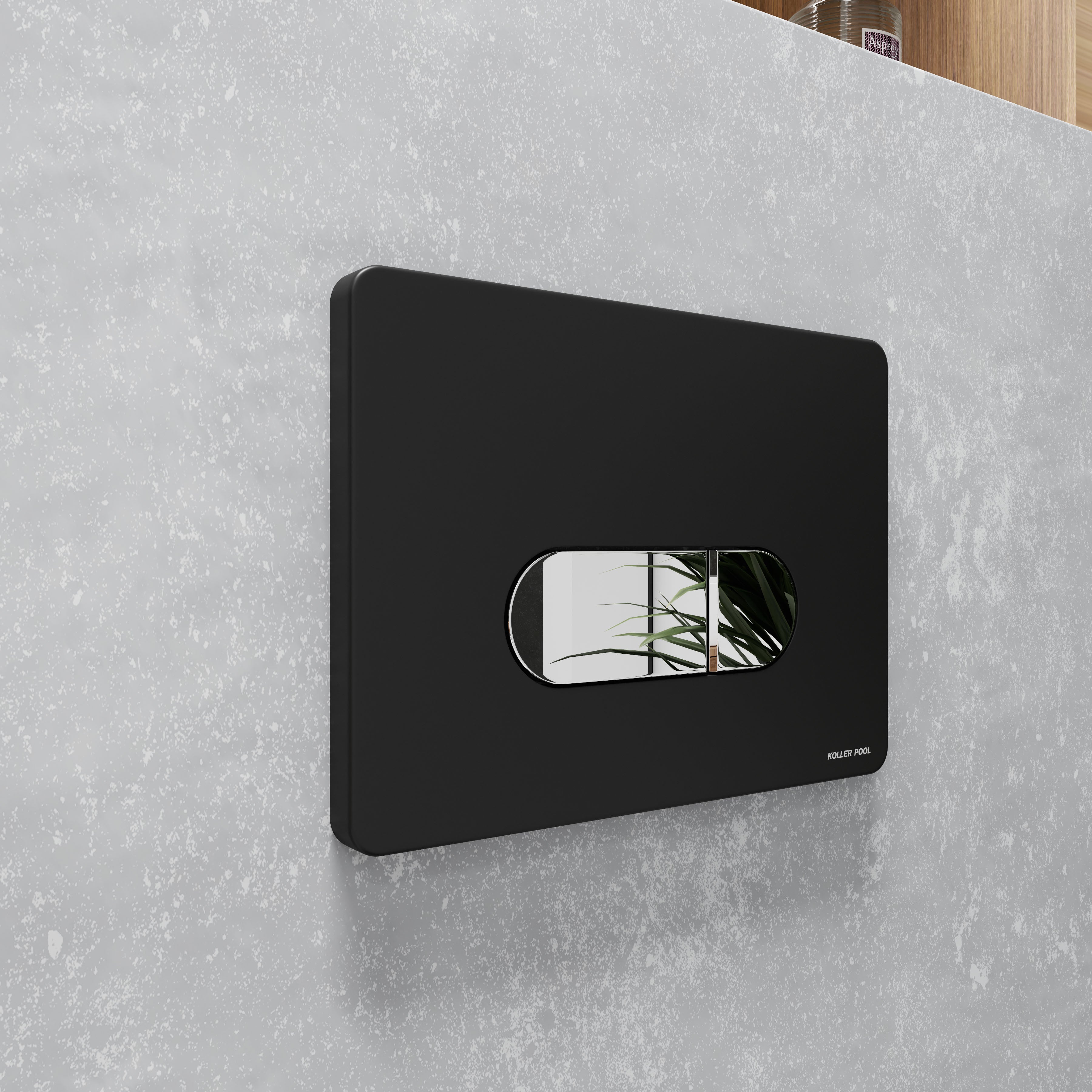 Orion Cosmo панель змиву чорний/хром