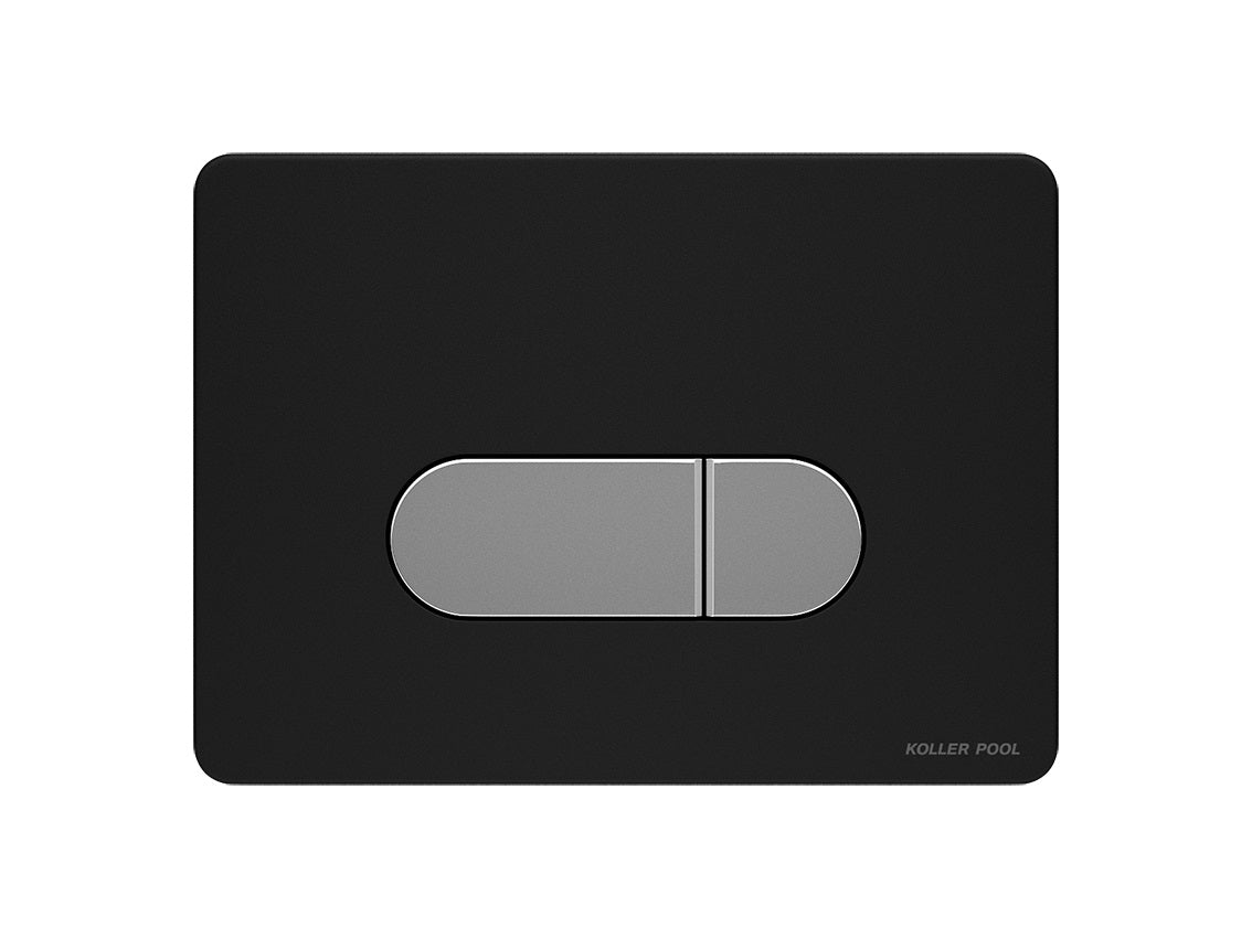 Orion Cosmo Placa de accionamiento negro/cromo