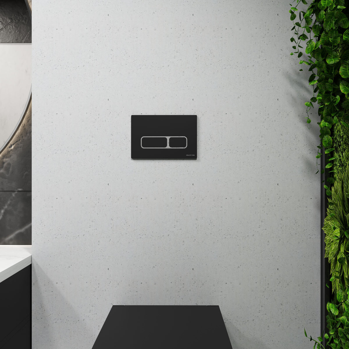 Edge Placa de accionamiento negro