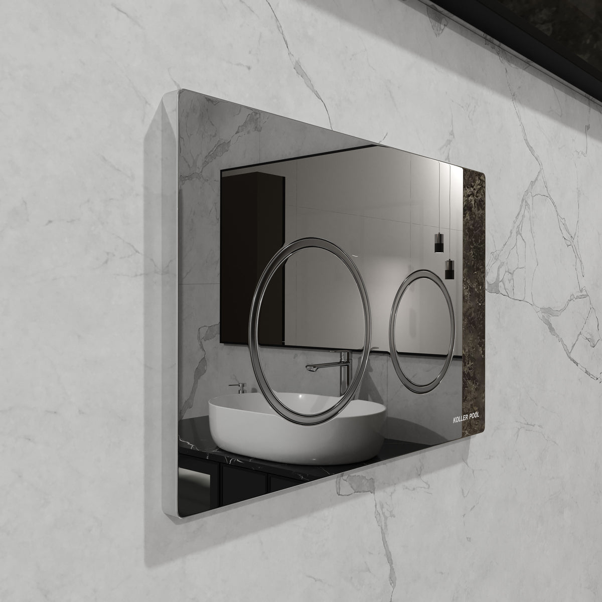 Twist Placa de accionamiento cromo brillante