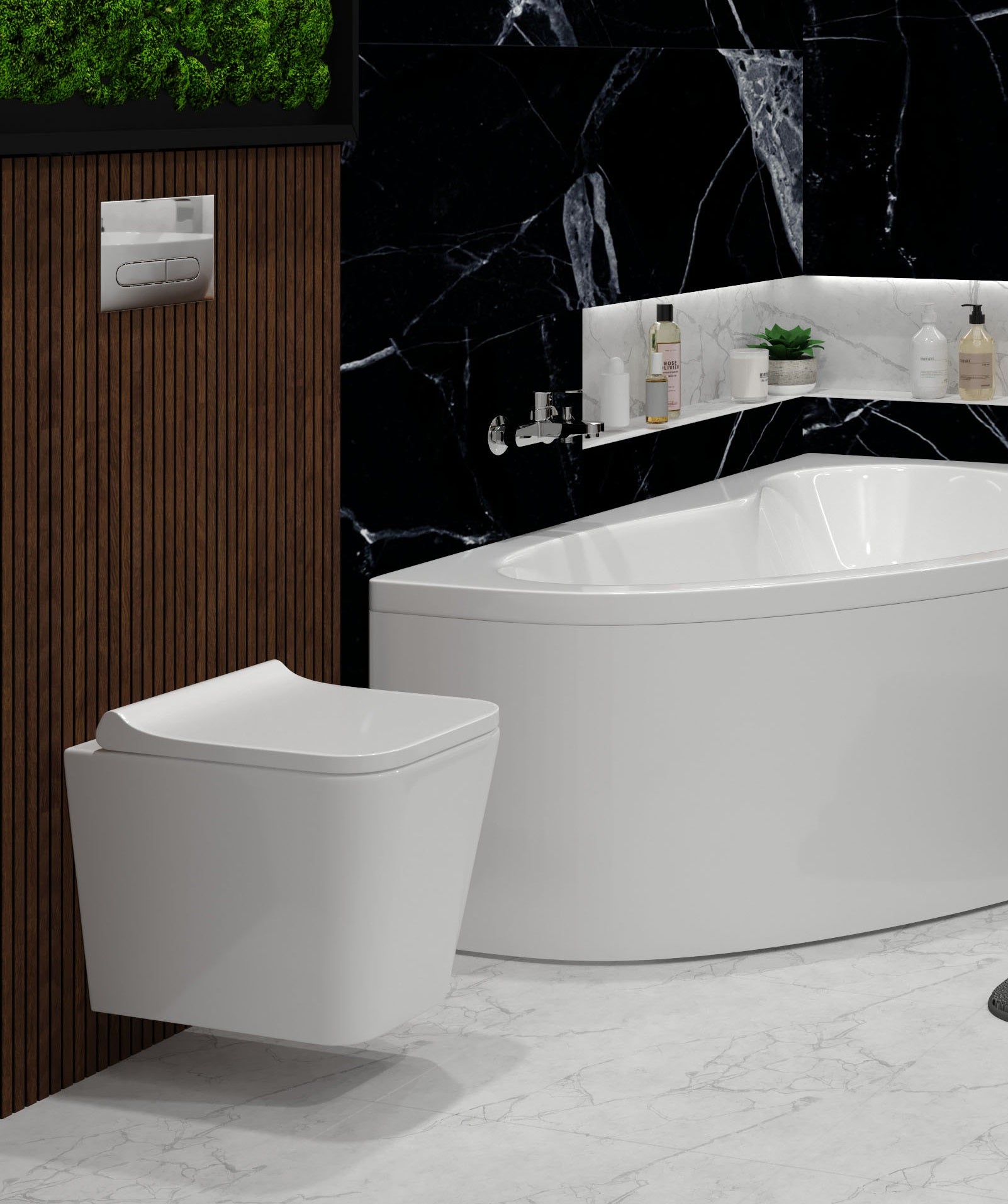 Trend inodoro suspendido con asiento Soft-close