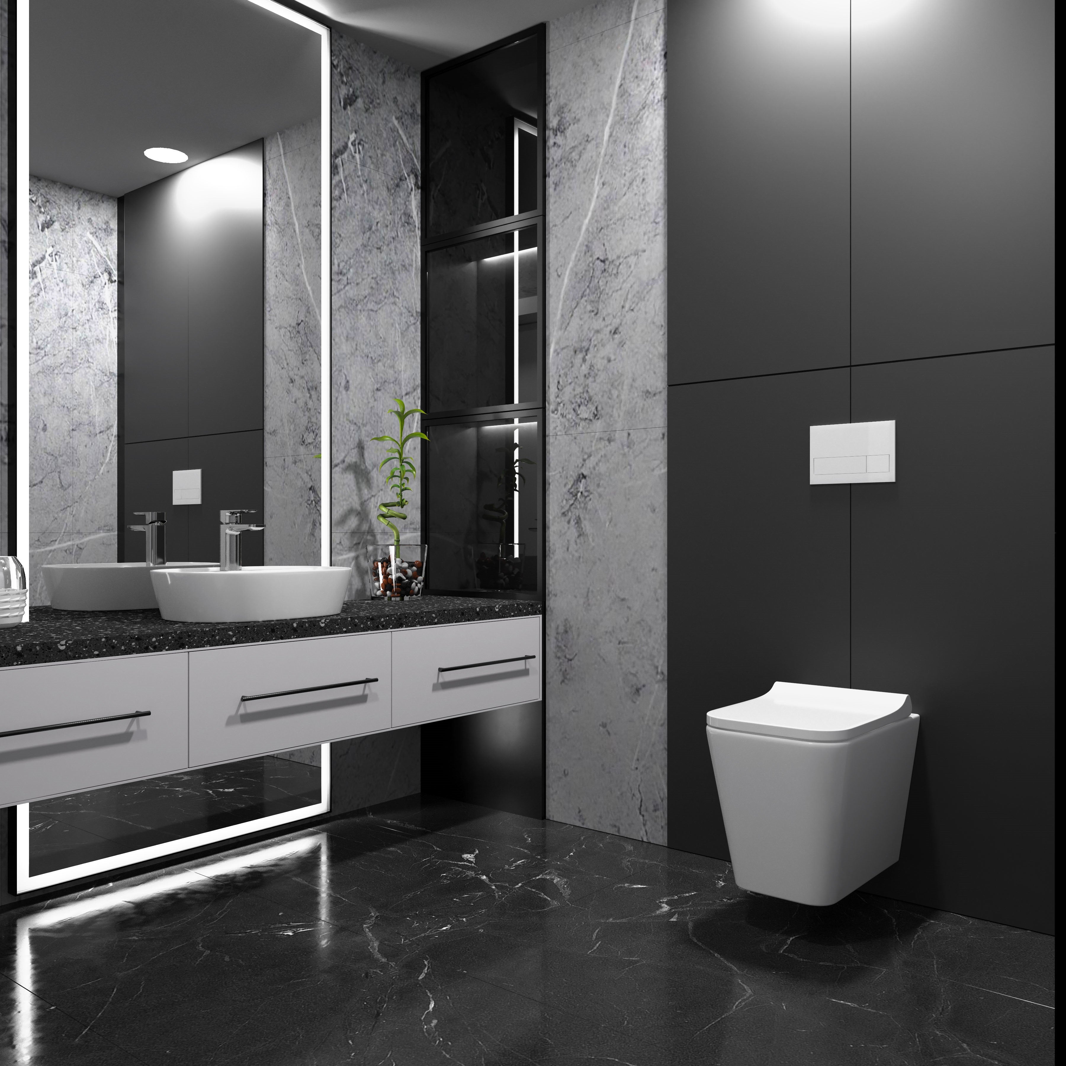 TREND унітаз підвісний з сидінням Soft-close