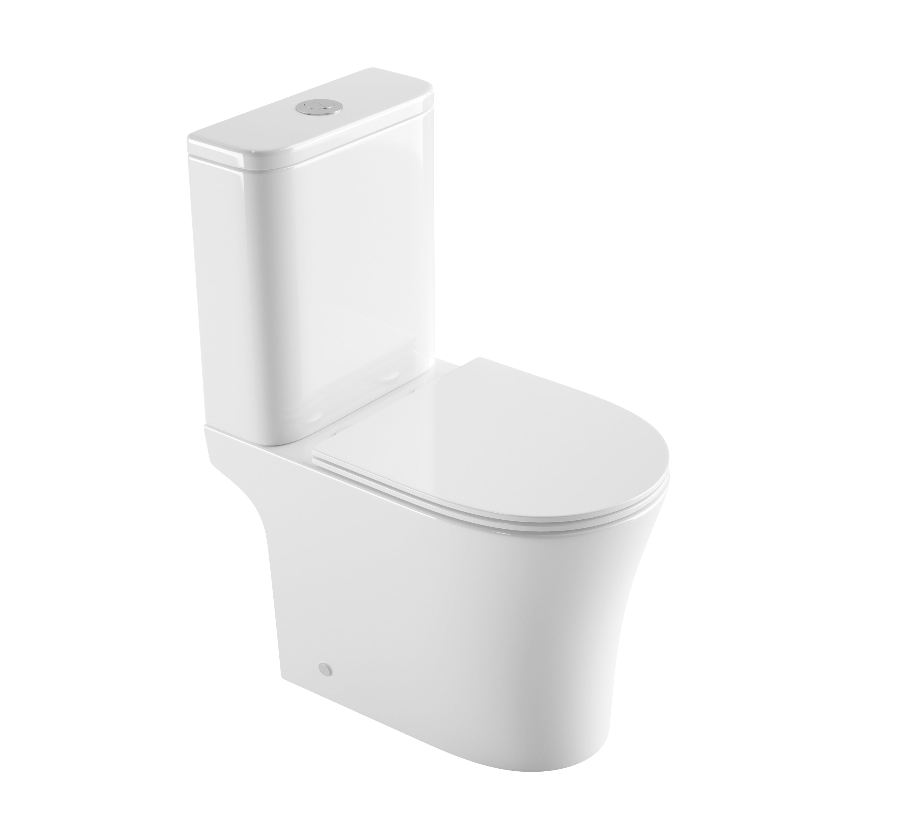 Edge Pro Rimless Compact toilet, SoftClose seat, Geberit flush mechanism 3/6L