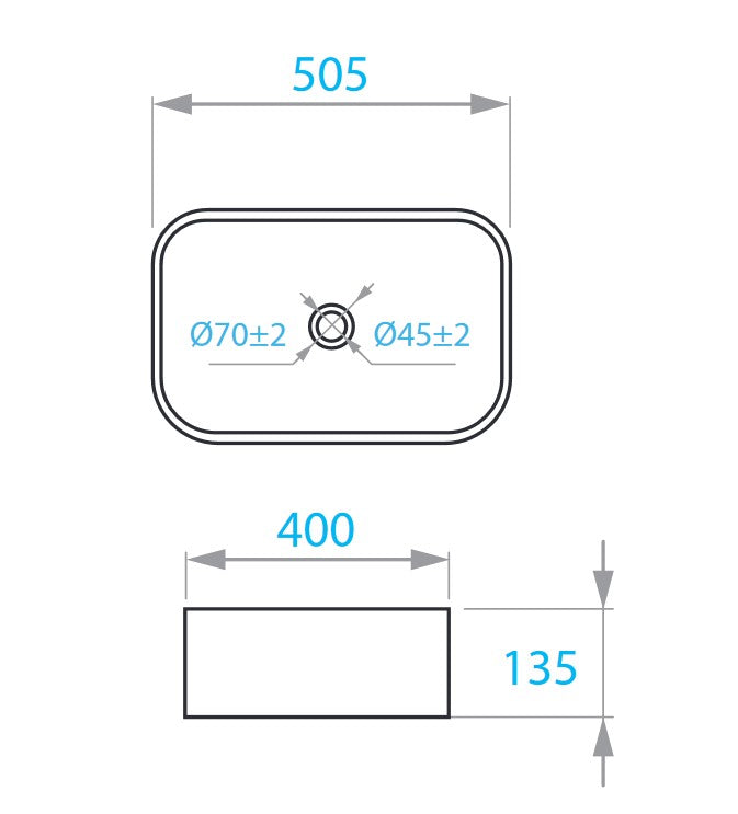 Neon Pro Aufsatzwaschbecken, Black Green Matt, 50,5x40 cm