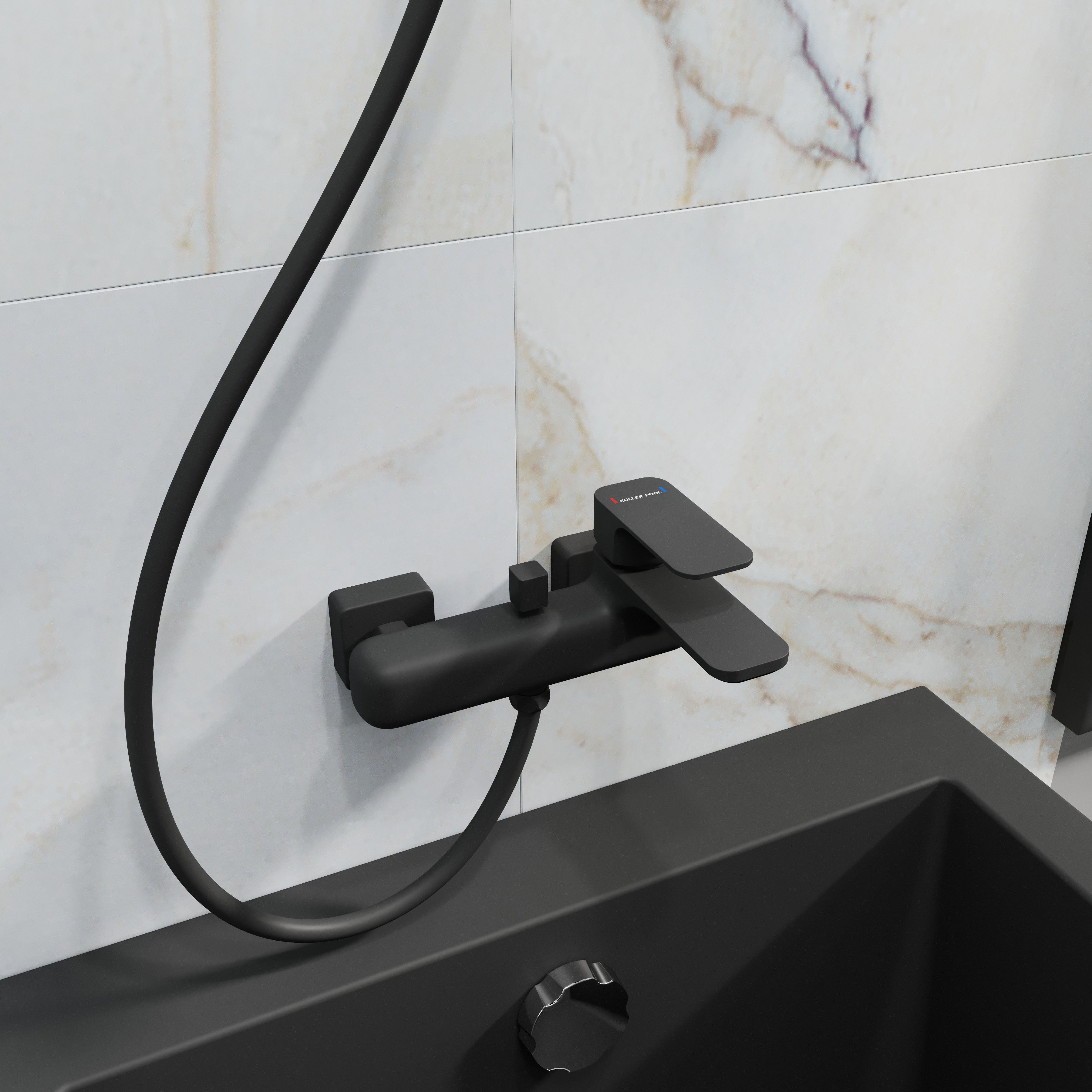 Trend bathtub faucet, matte black