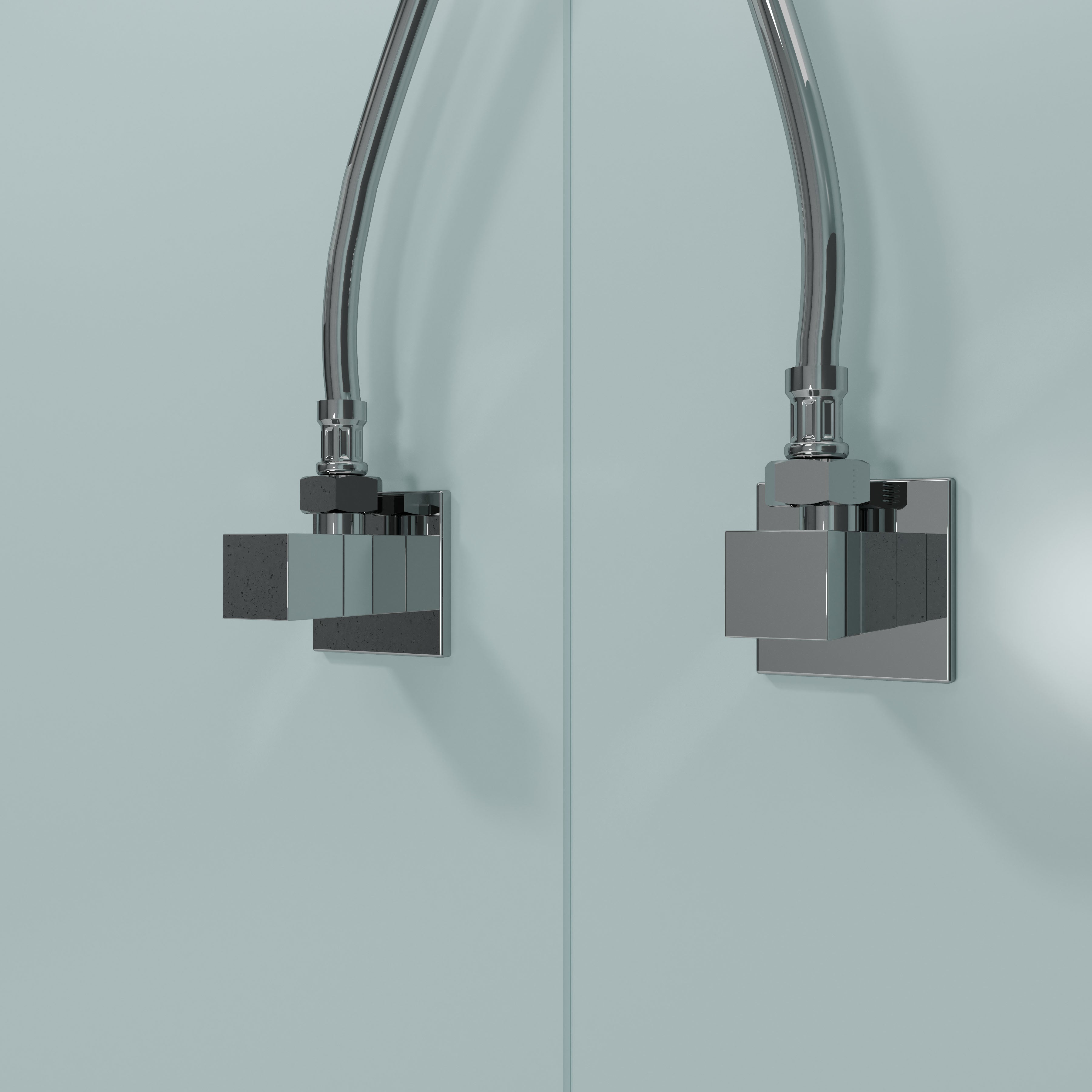 Кутовий вентиль 1/2х3/8 латунь, хром