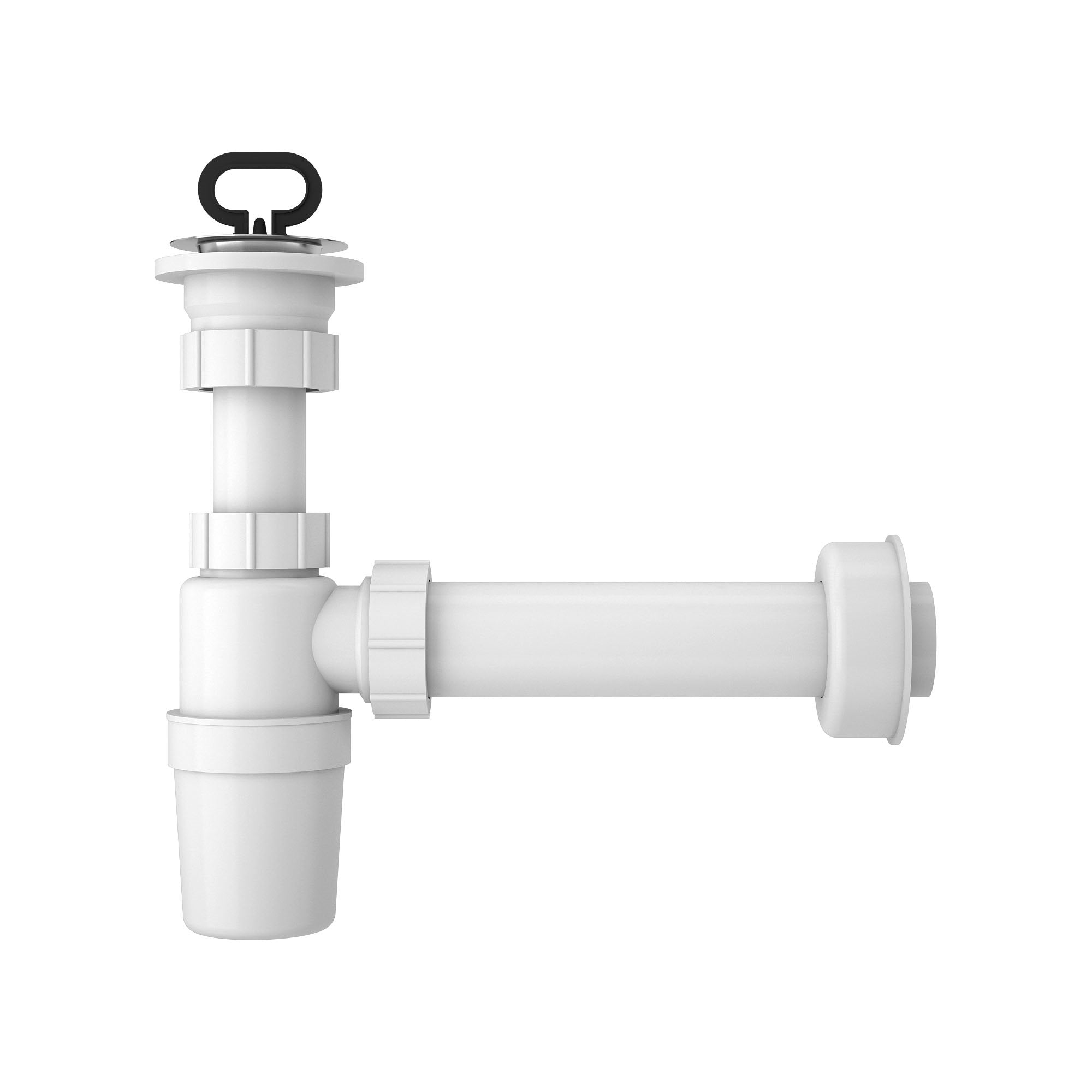 Siphon for washbasin d40