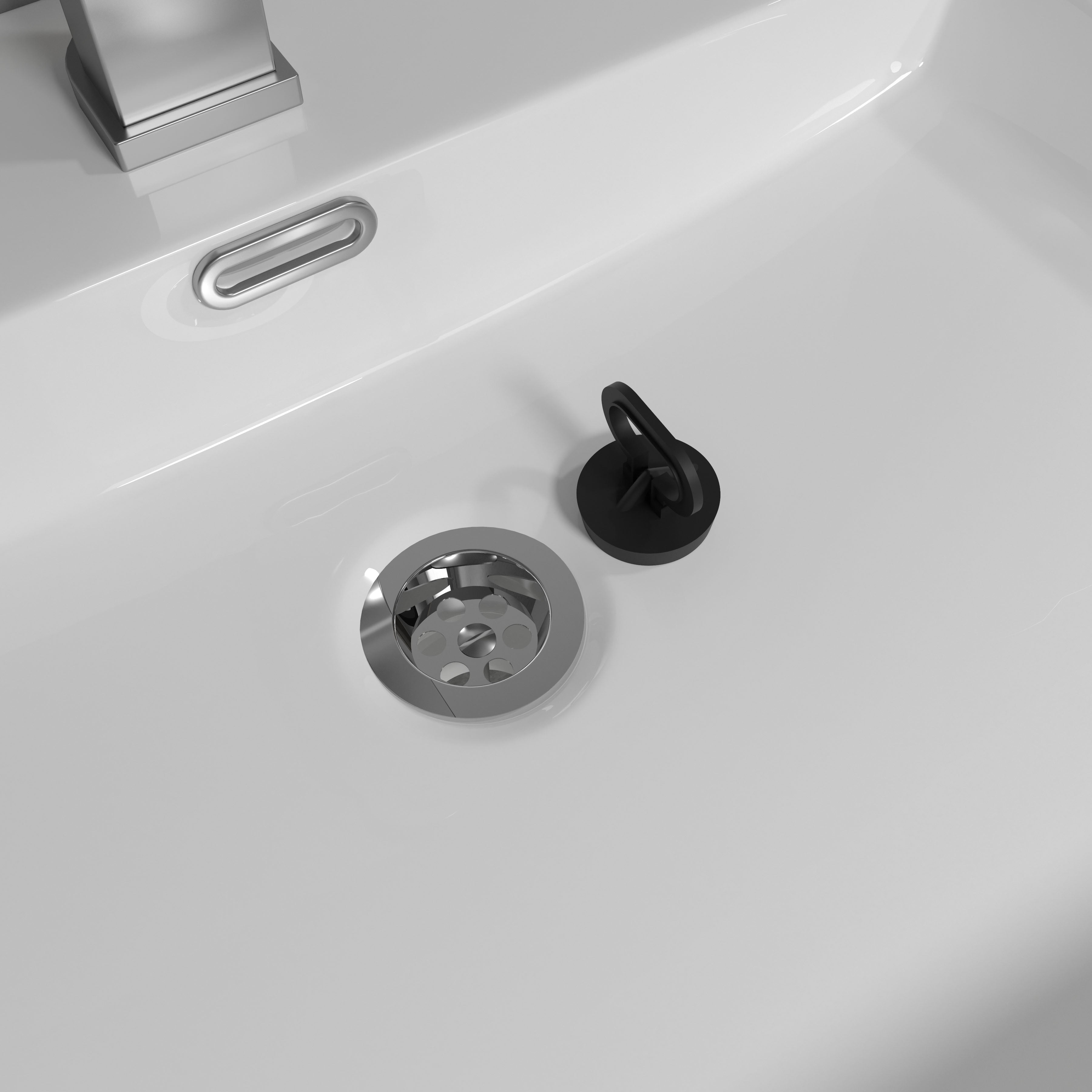 Sifón para lavabo con conexión flexible Ø40 mm