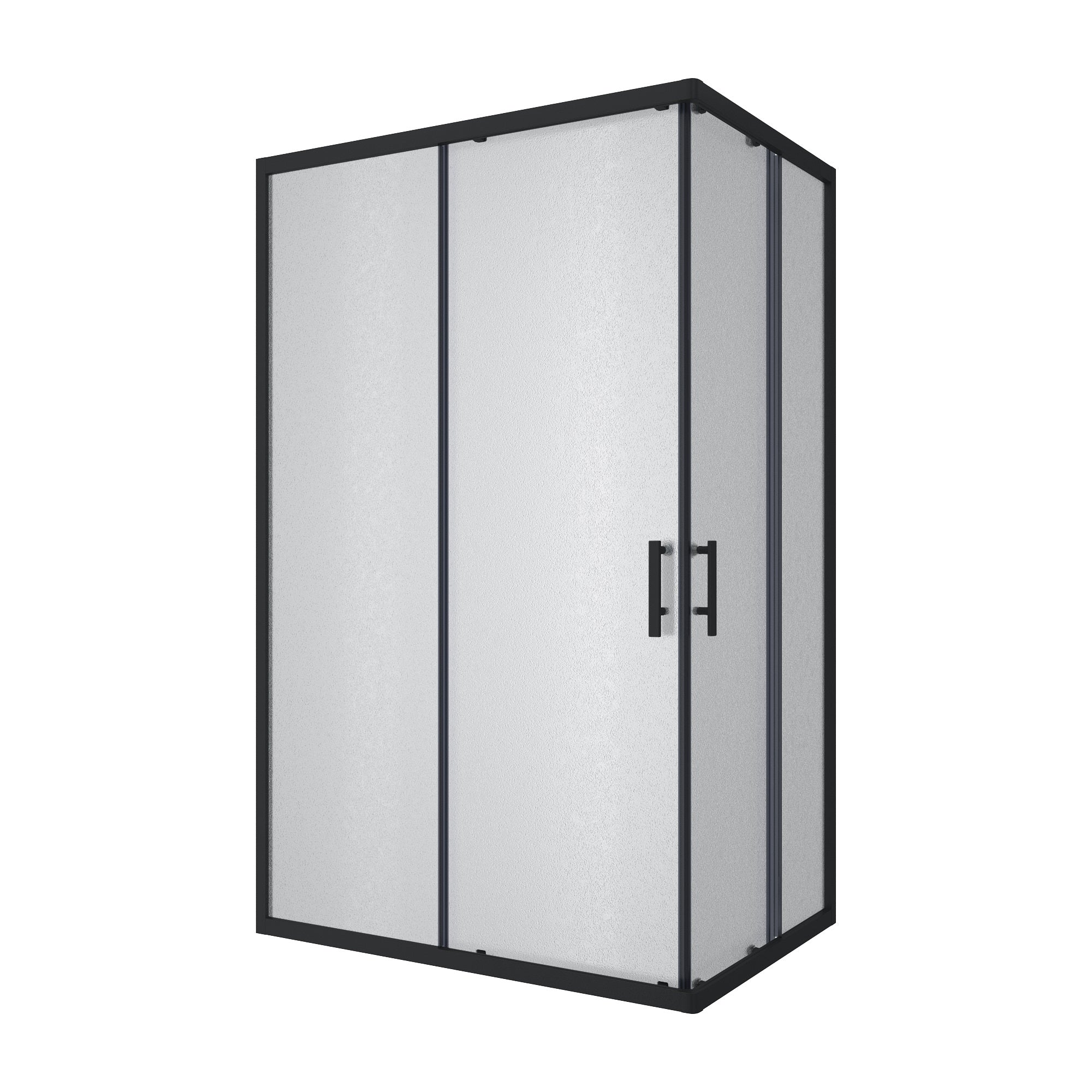 G12080SGB Душова кабіна GRACE прямок. чорна 1200x800x1900 мм скло grape