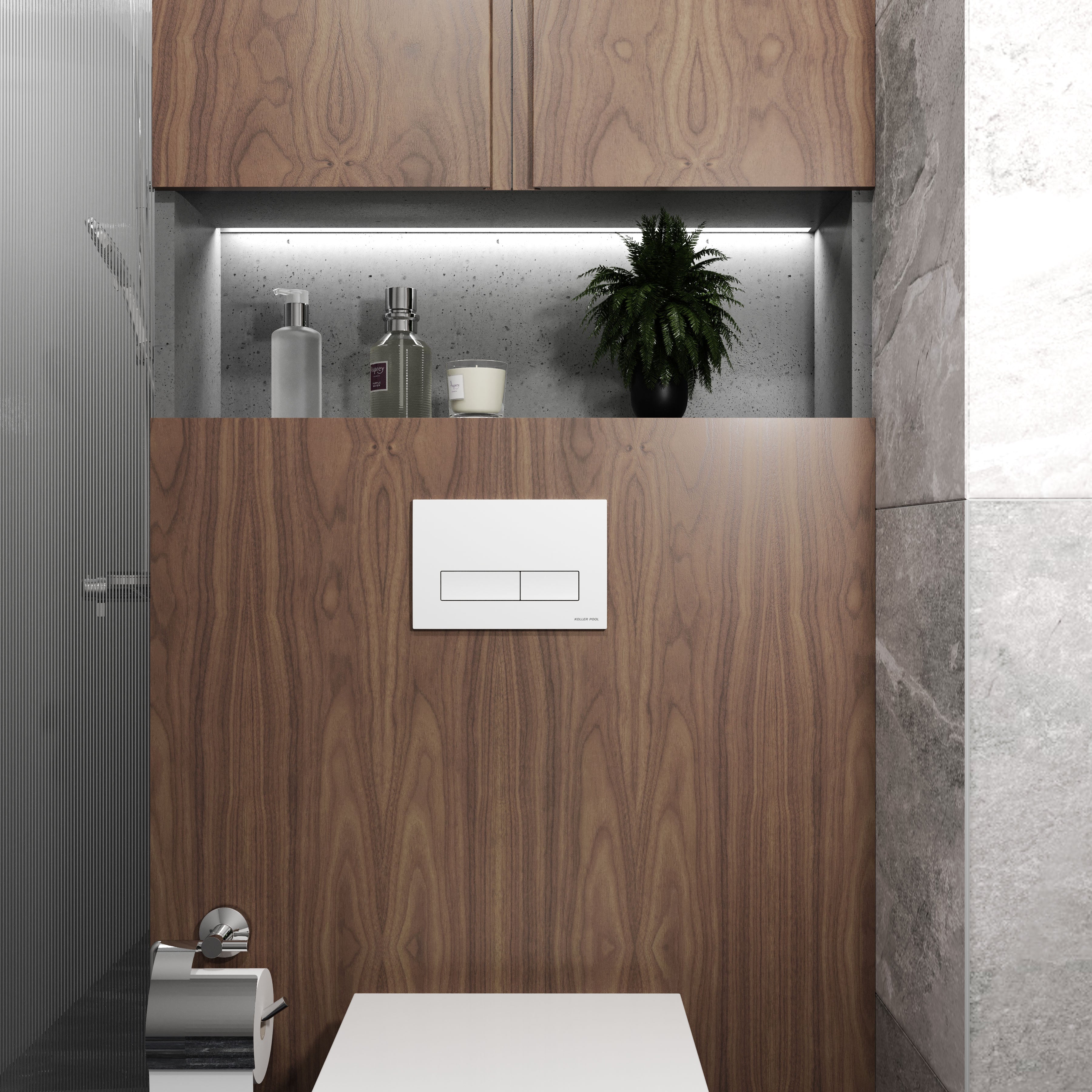 Neon Pro New панель змиву білий